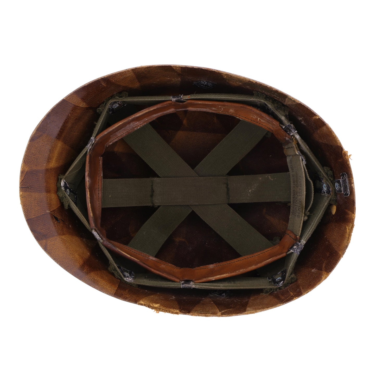 Vietnam War U.S. M-1 Helmet Liner with Headband (1969-76)