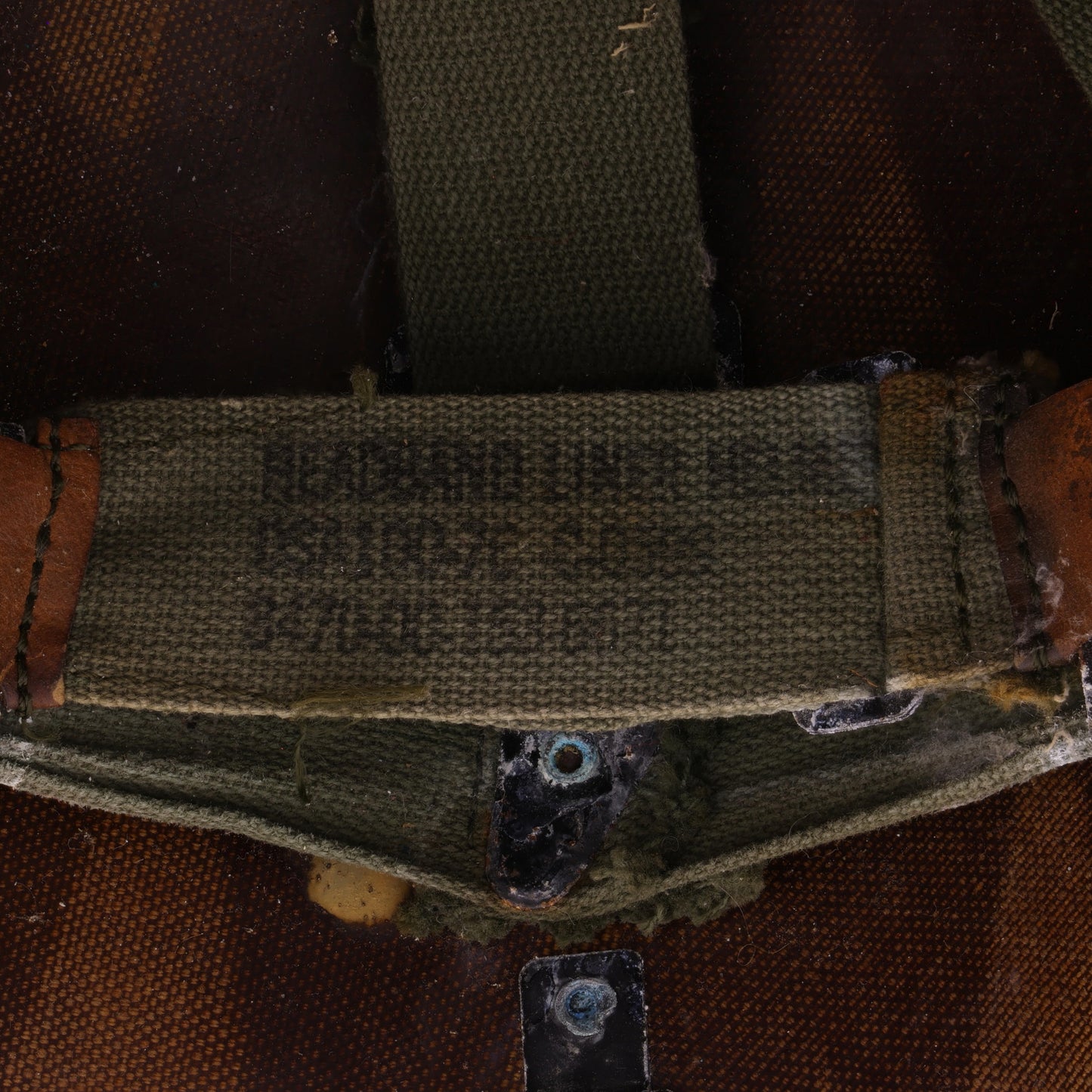 Vietnam War U.S. M-1 Helmet Liner with Headband (1969-76)
