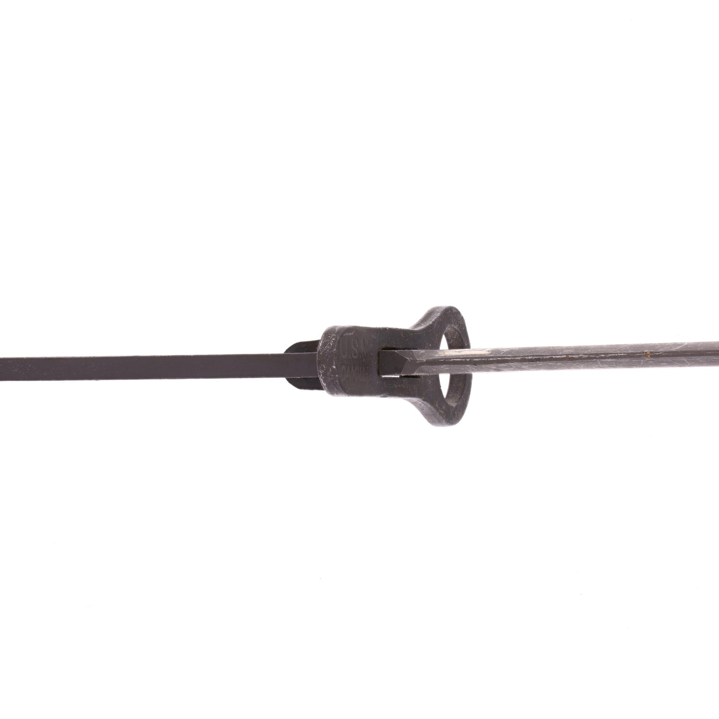 Vietnam War U.S. M-4 Bayonet for M-1 Carbine by Camillus Cutlery Company with Missing Grips