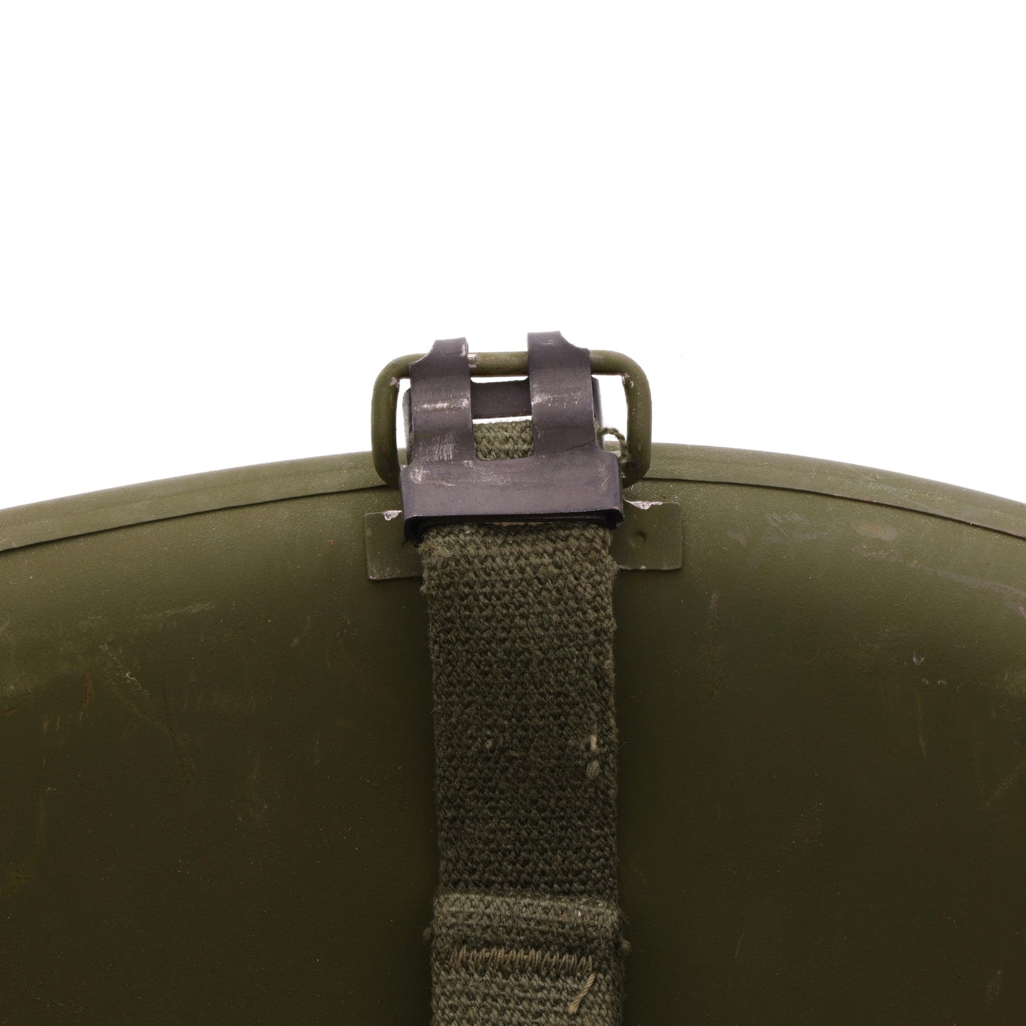 Vietnam War U.S. Ingersoll Swivel Loop M-1 Helmet & Liner Set with Camouflage Cover & Foliage Band (1964-68)