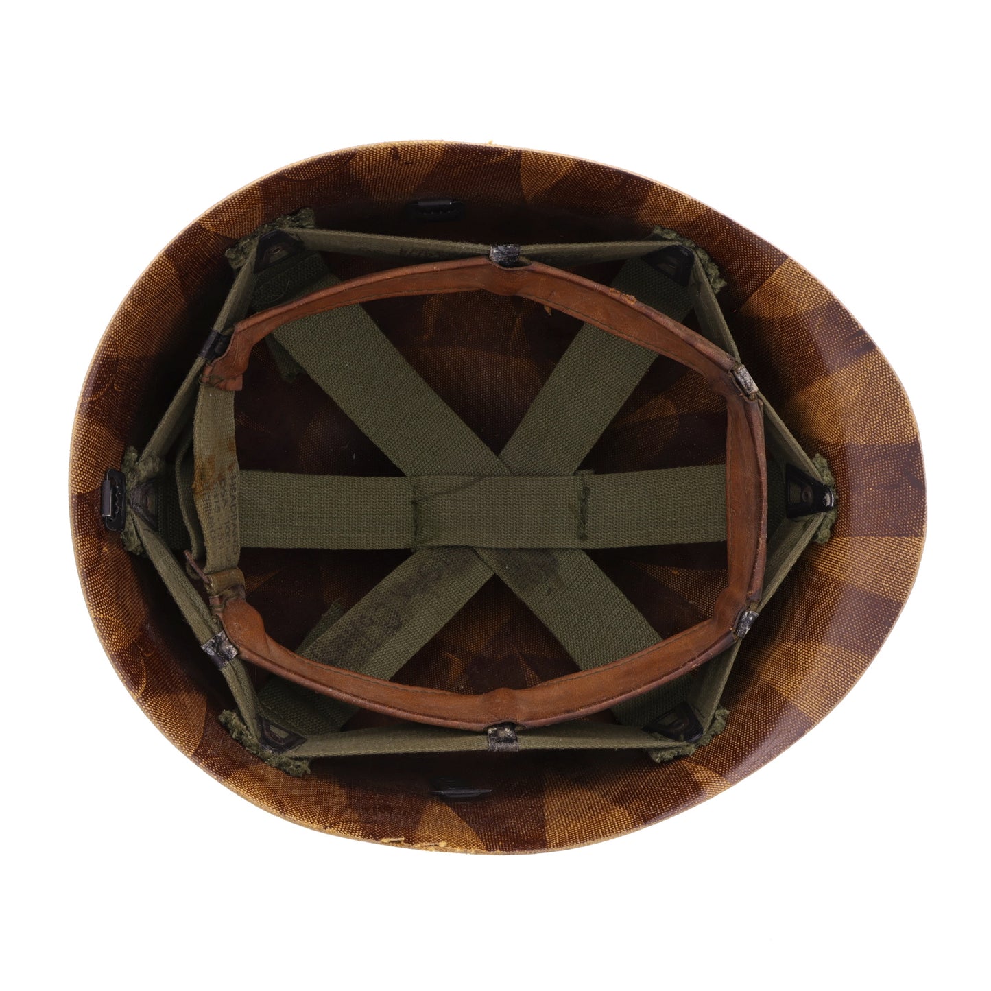 Vietnam War U.S. M-1 Helmet Liner with Headband (1969-72)