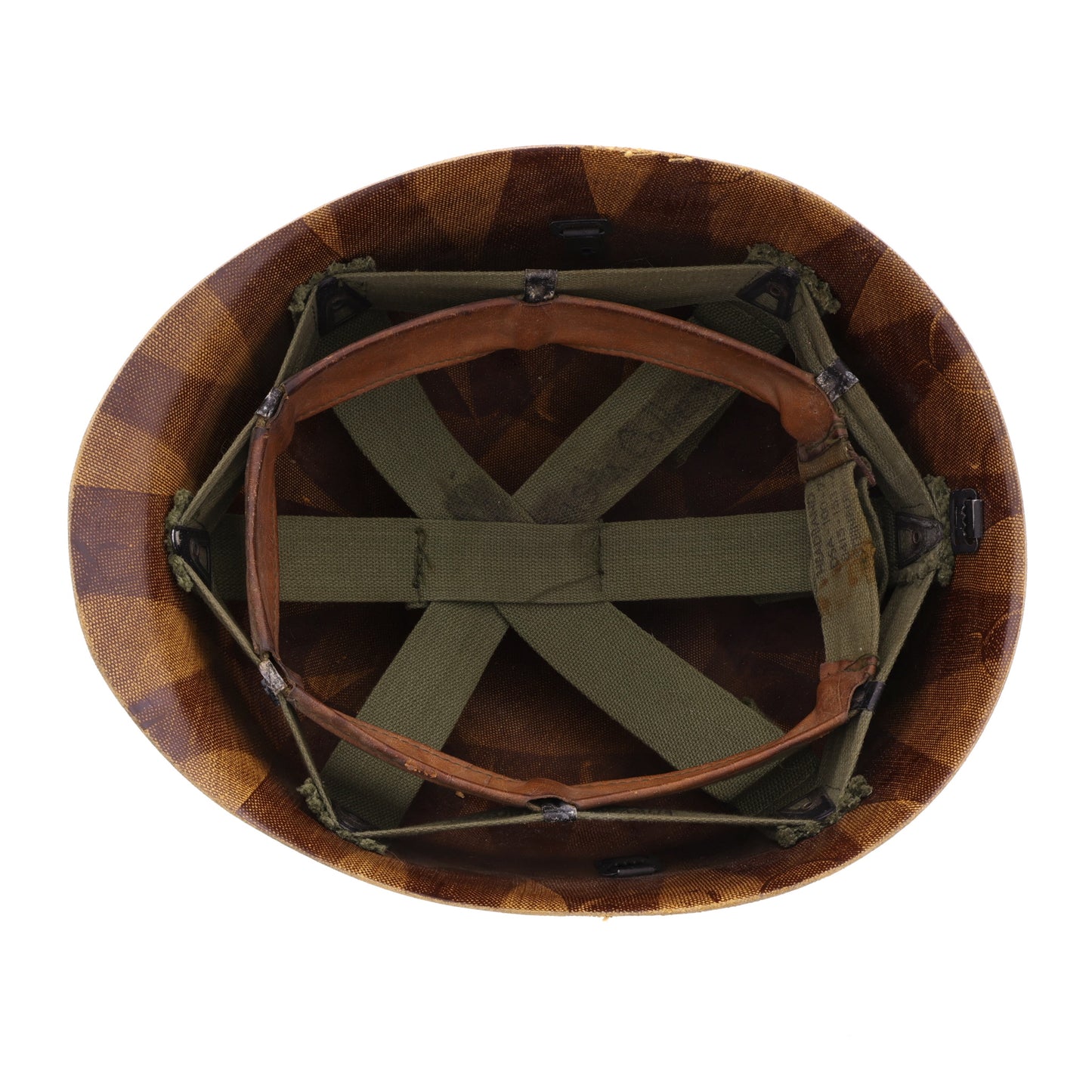 Vietnam War U.S. M-1 Helmet Liner with Headband (1969-72)