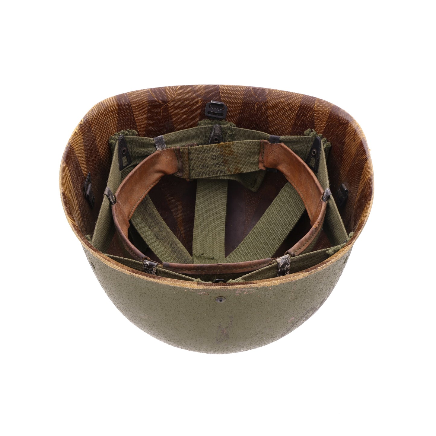 Vietnam War U.S. M-1 Helmet Liner with Headband (1969-72)