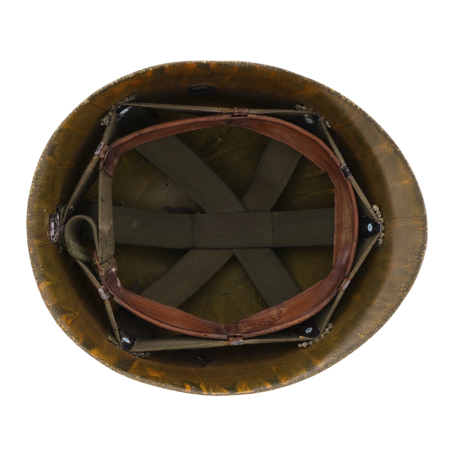 Vietnam War U.S. M-1 Helmet Liner with Headband (1973)