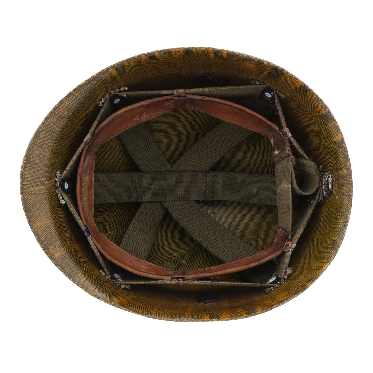 Vietnam War U.S. M-1 Helmet Liner with Headband (1973)