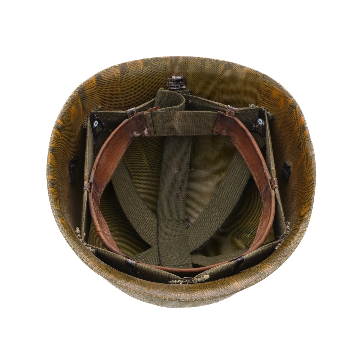 Vietnam War U.S. M-1 Helmet Liner with Headband (1973)