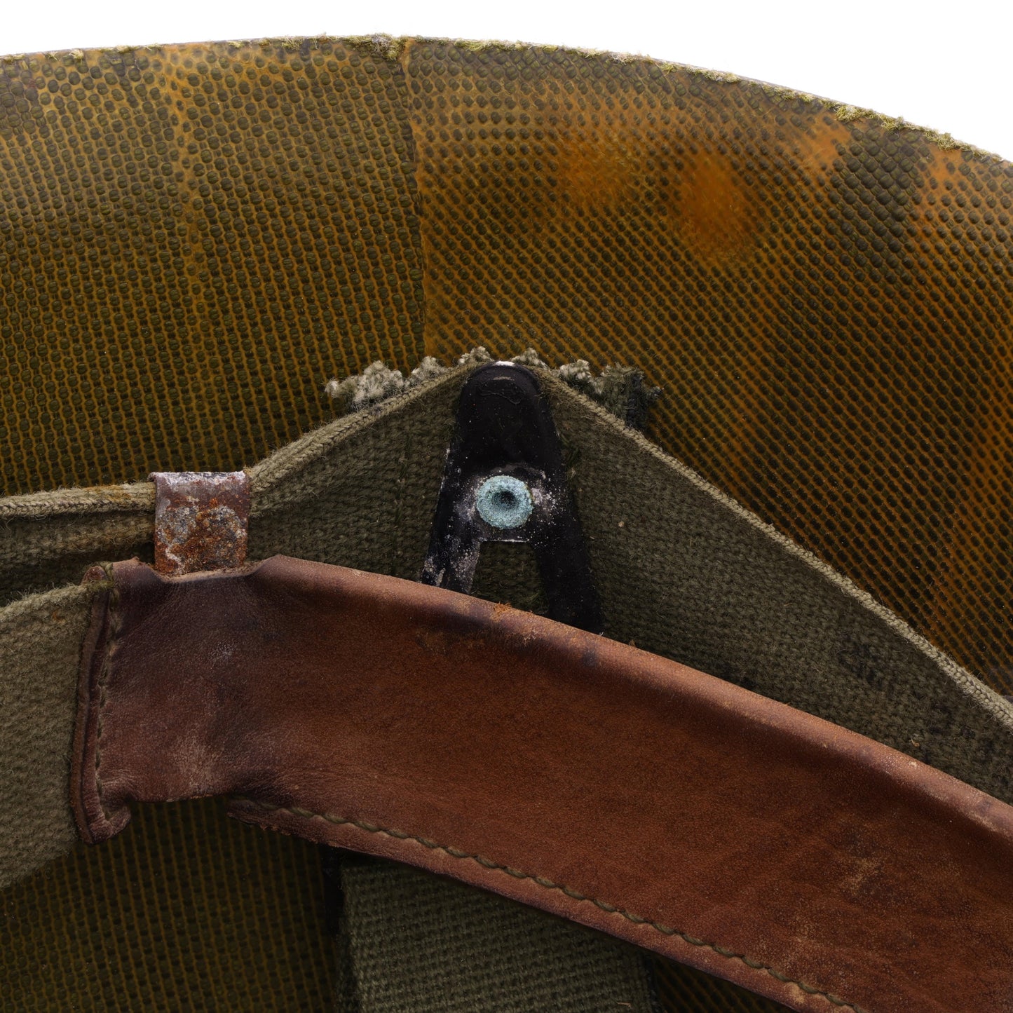 Vietnam War U.S. M-1 Helmet Liner with Headband (1973)