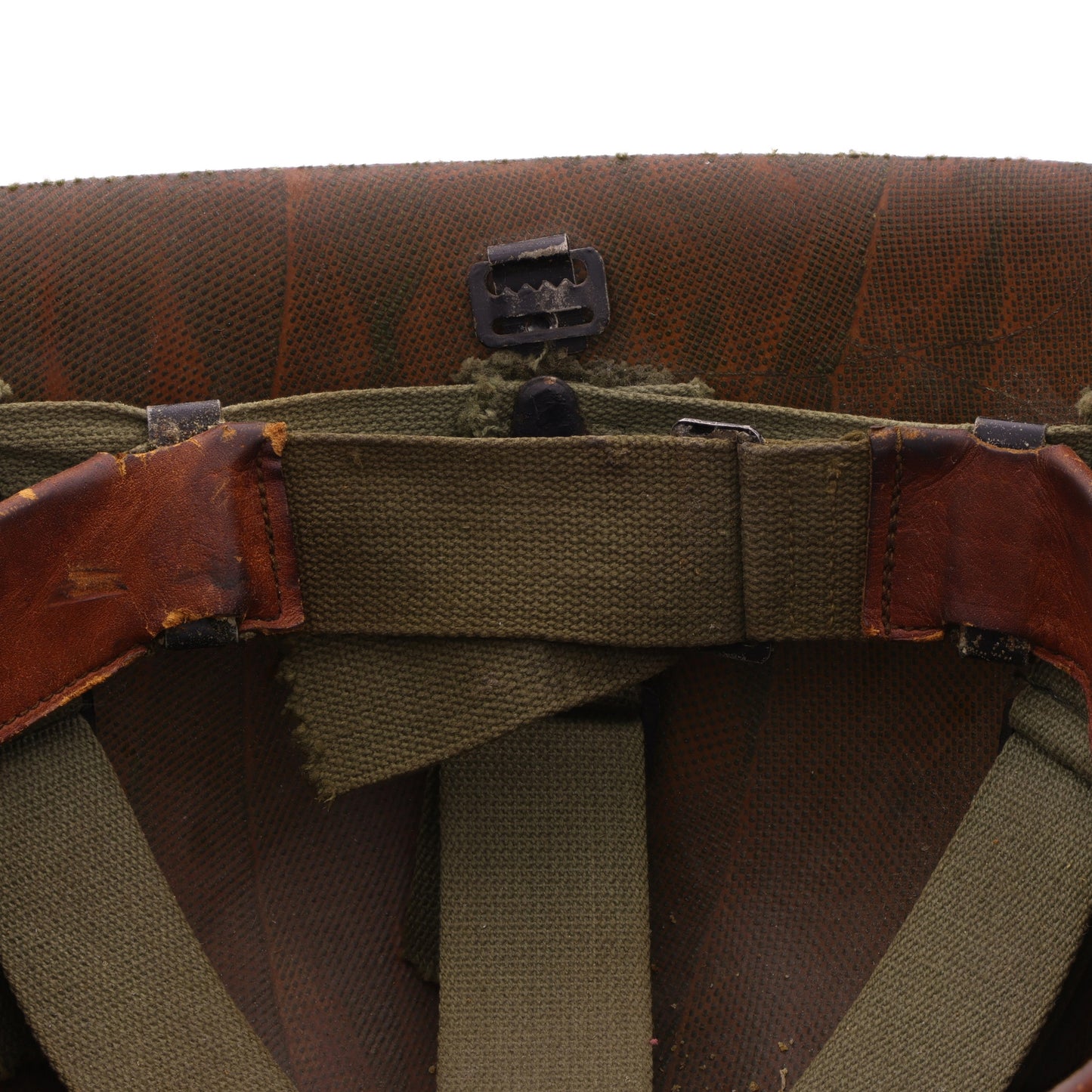 Vietnam War U.S. M-1 Helmet Liner with Pre-War "Sawtooth" Headband (1967)