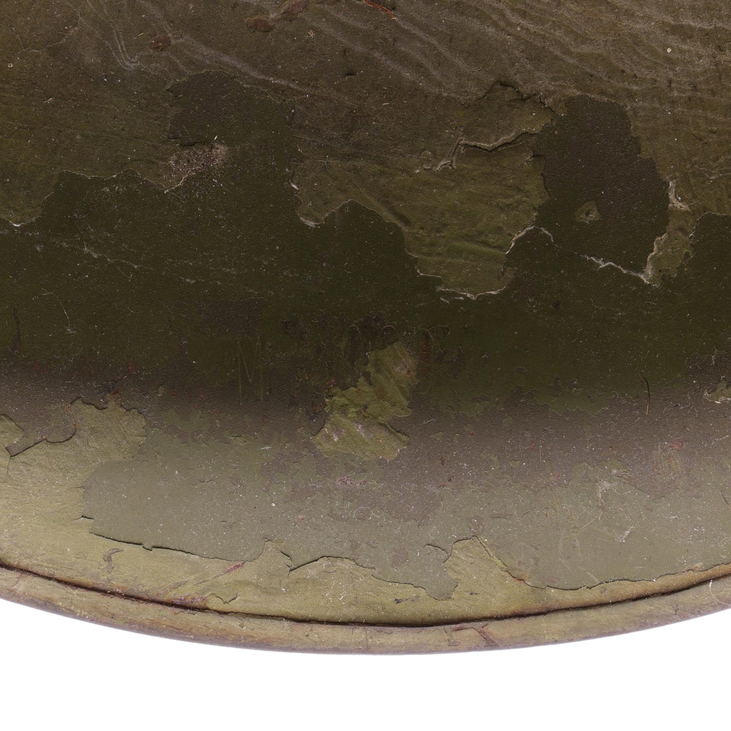 Vietnam War U.S. McCord Swivel Loop M-1 Helmet Shell (1965)