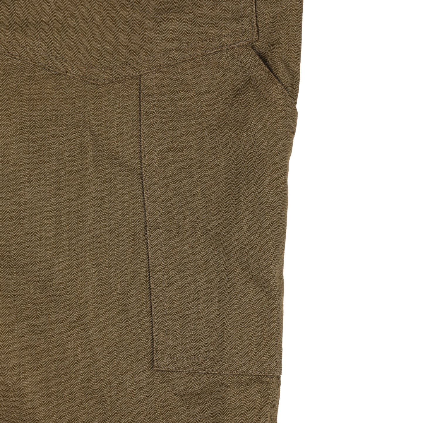 WWII-Korean War U.S. Air Force M/Sgt.'s Second Pattern HBT Coveralls with Gas Flap by The Jay Garment Co. Size 38R (1943)