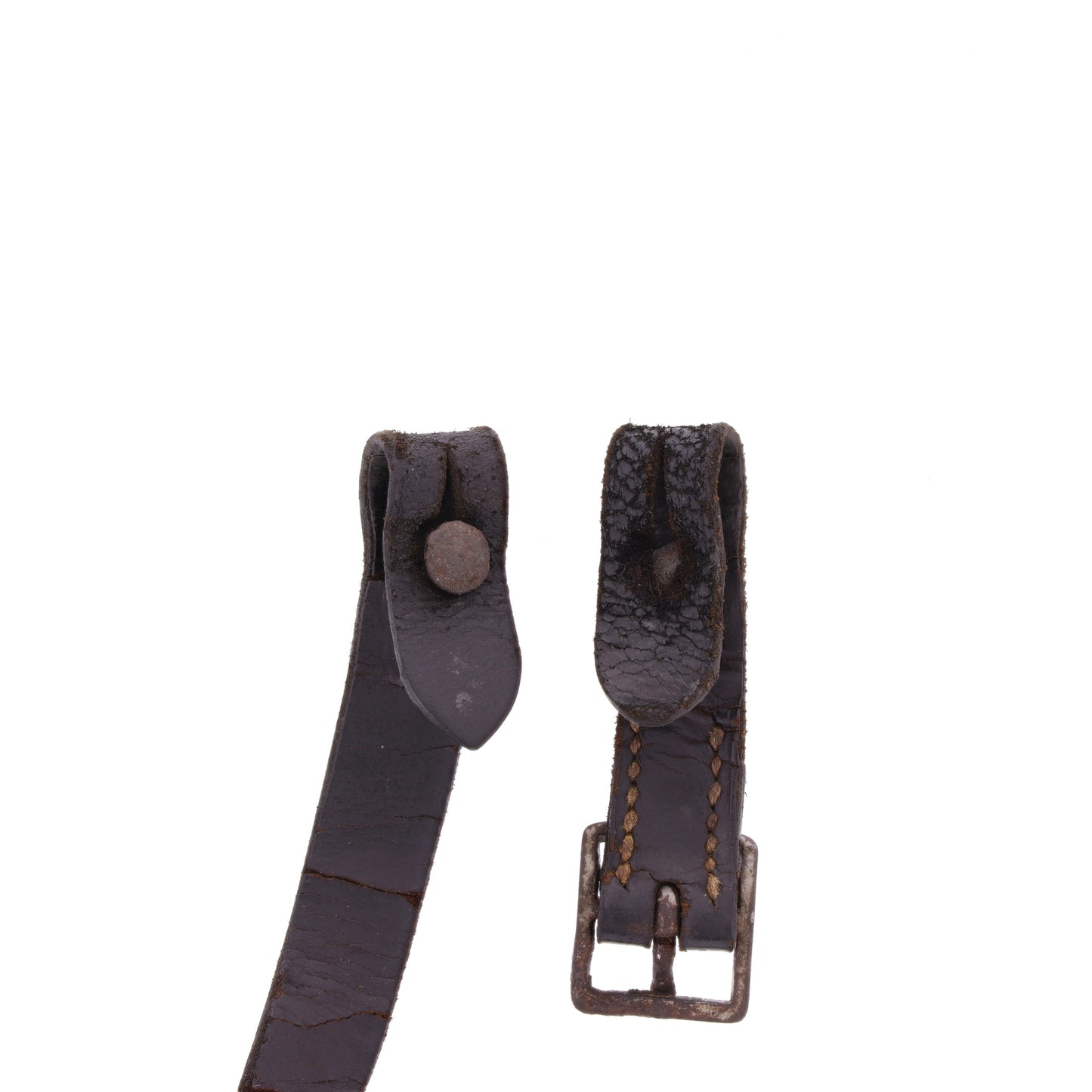 WWII German Helmet Chinstraps by Henseler & Co. (1940)