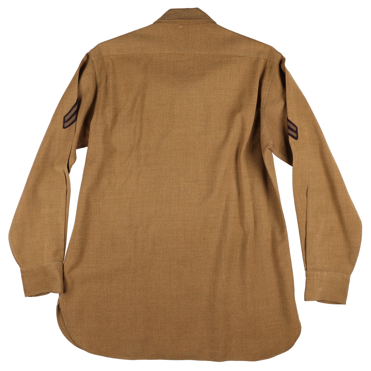 WWII U.S. Army Corporal's M37 Wool Service Shirt Marked with Laundry Number