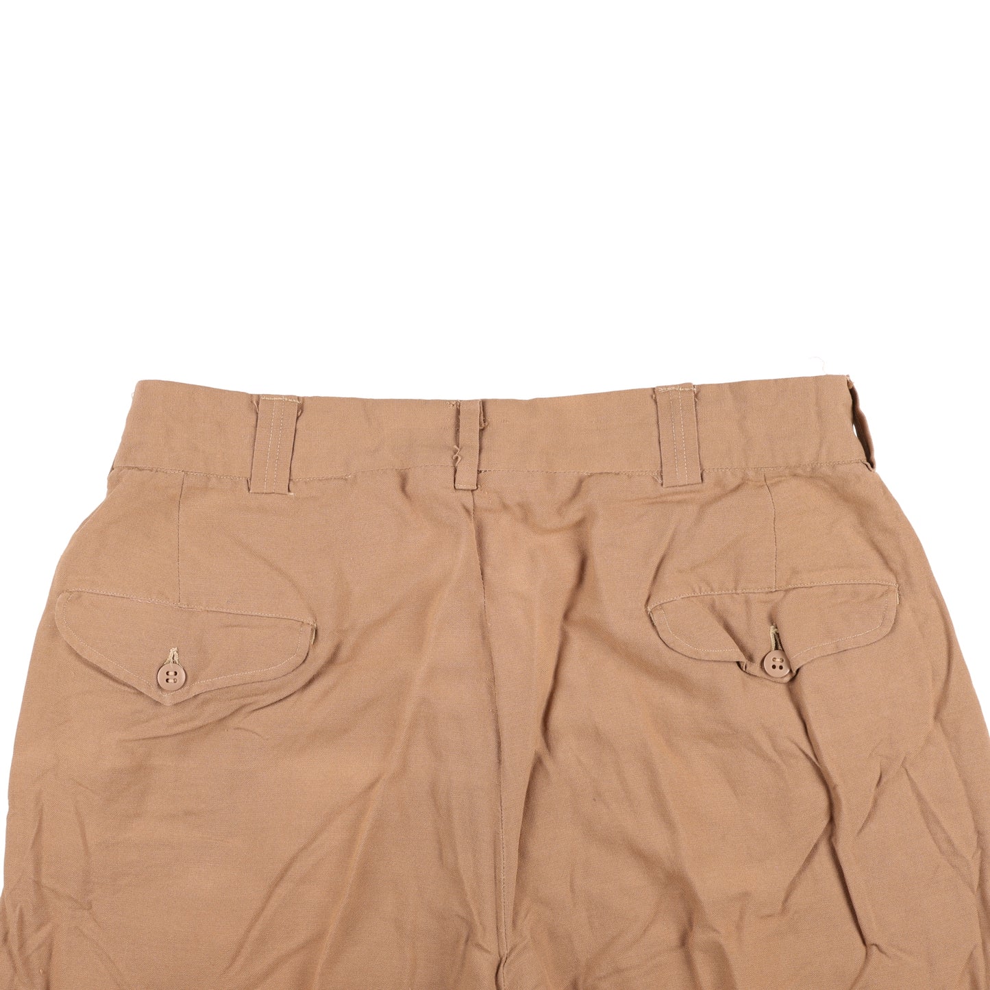 WWII U.S. Army Officer's Khaki Wool Service Trousers Named to "D. P. Southworth"