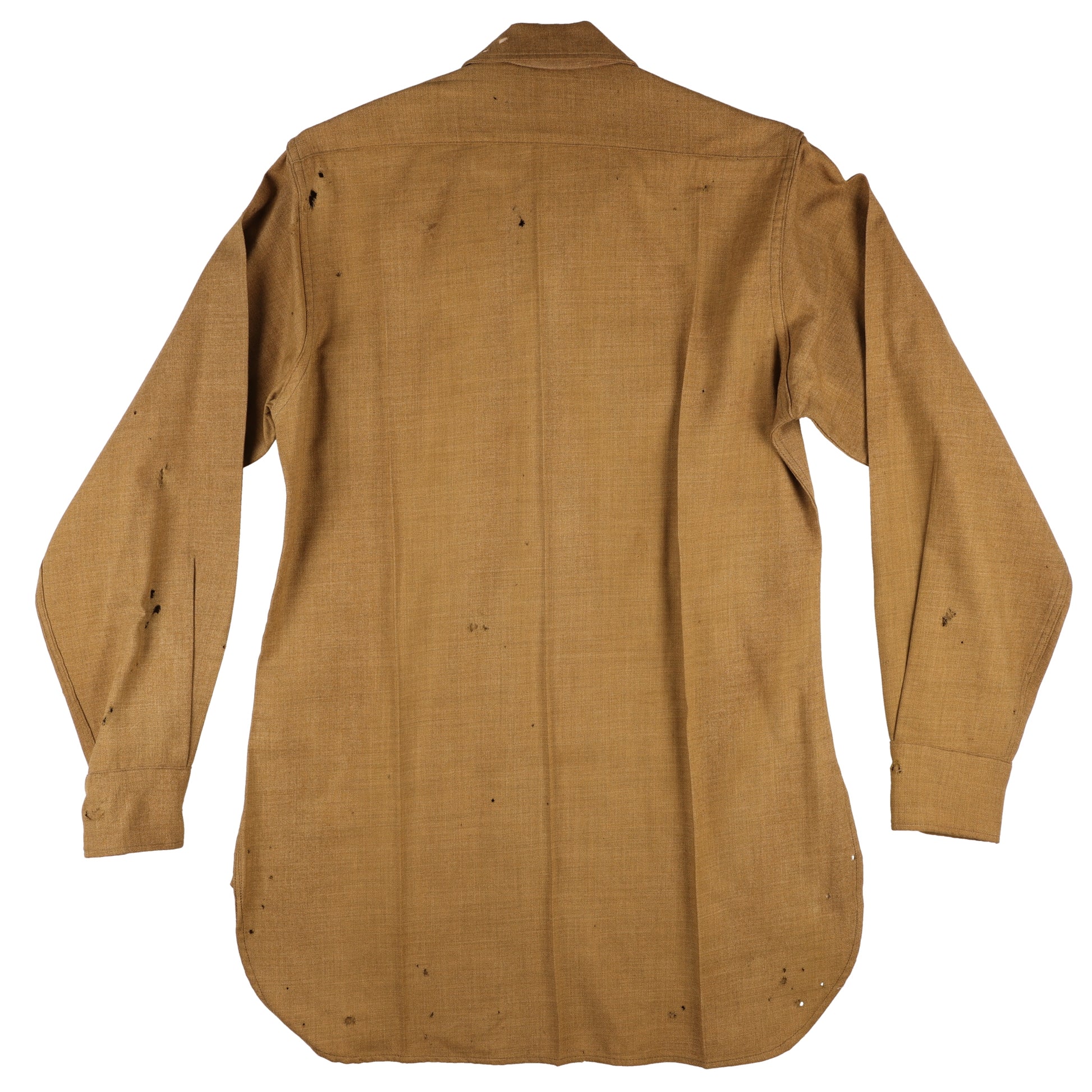 WWII U.S. Army Enlisted Man's M37 Wool Service Shirt by Dixie Mfg. Co., Inc. Size 14 x 32 (1944)