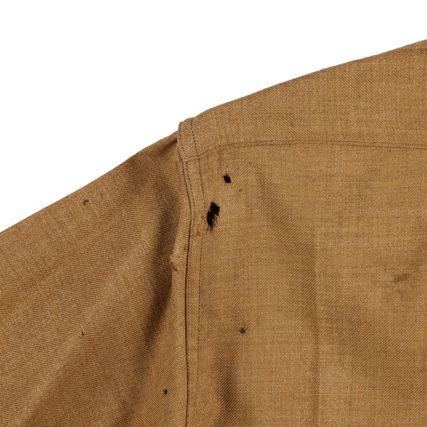 WWII U.S. Army Enlisted Man's M37 Wool Service Shirt by Dixie Mfg. Co., Inc. Size 14 x 32 (1944)