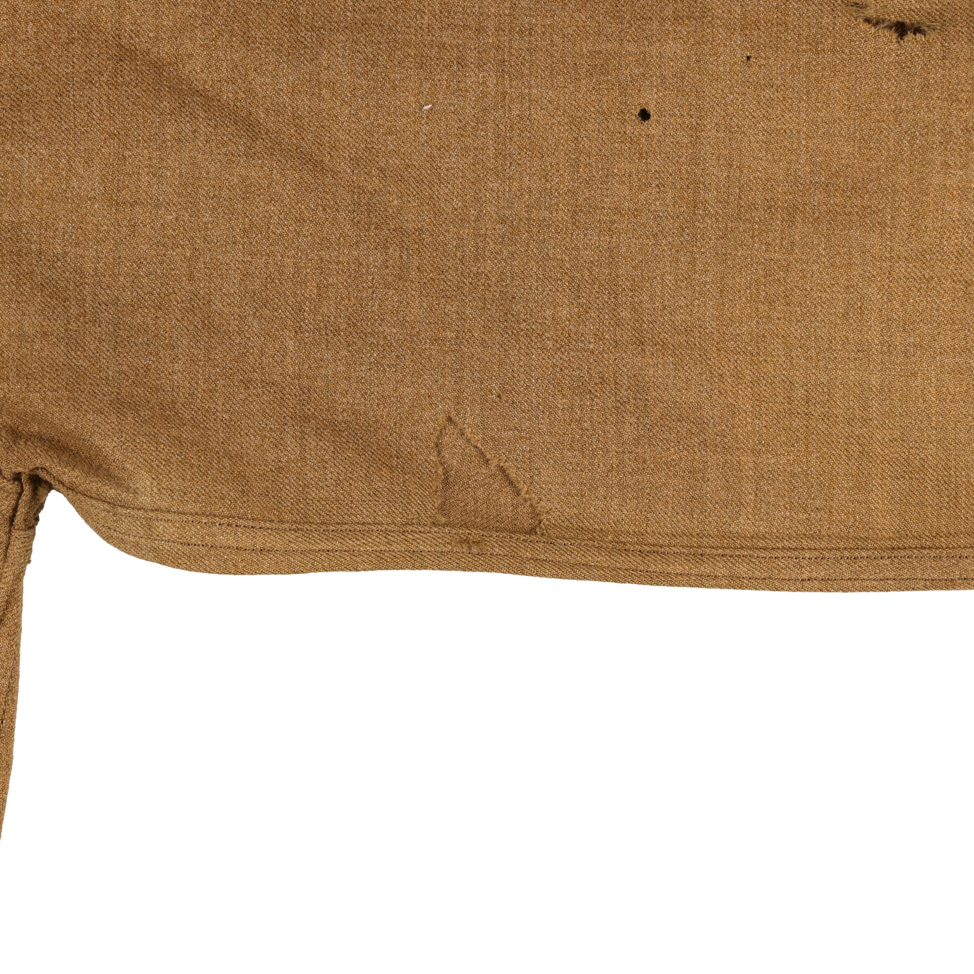 WWII U.S. Army Enlisted Man's M37 Wool Service Shirt by Dixie Mfg. Co., Inc. Size 14 x 32 (1944)