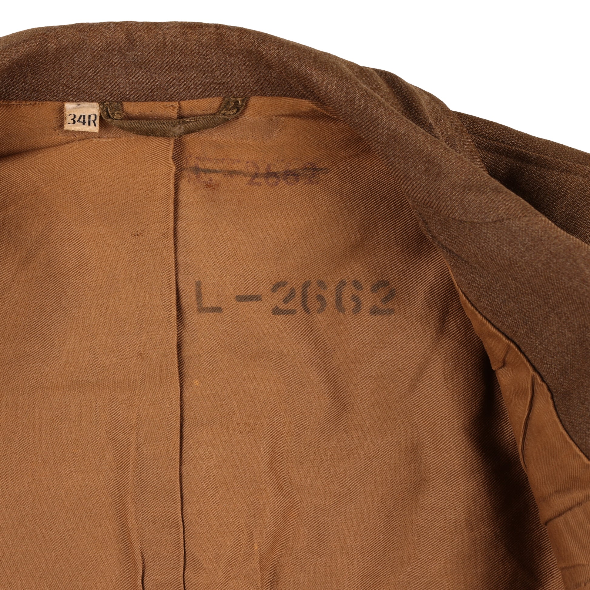 WWII U.S. Army Ike Jacket by Phila. Quartermaster Depot Identified to Sgt. Ray R. Leach (Size 34R)