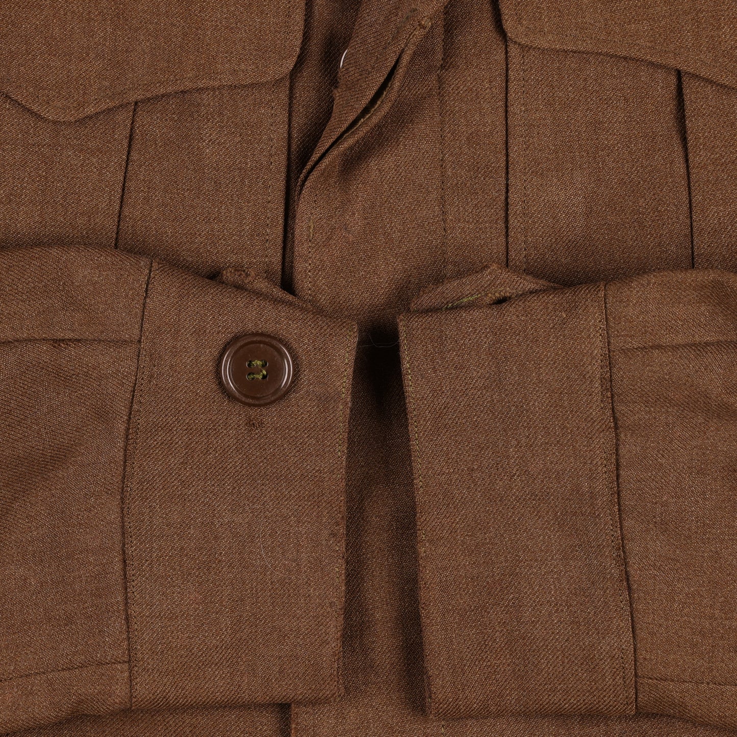 WWII U.S. Army Ike Jacket by Phila. Quartermaster Depot Identified to Sgt. Ray R. Leach (Size 34R)