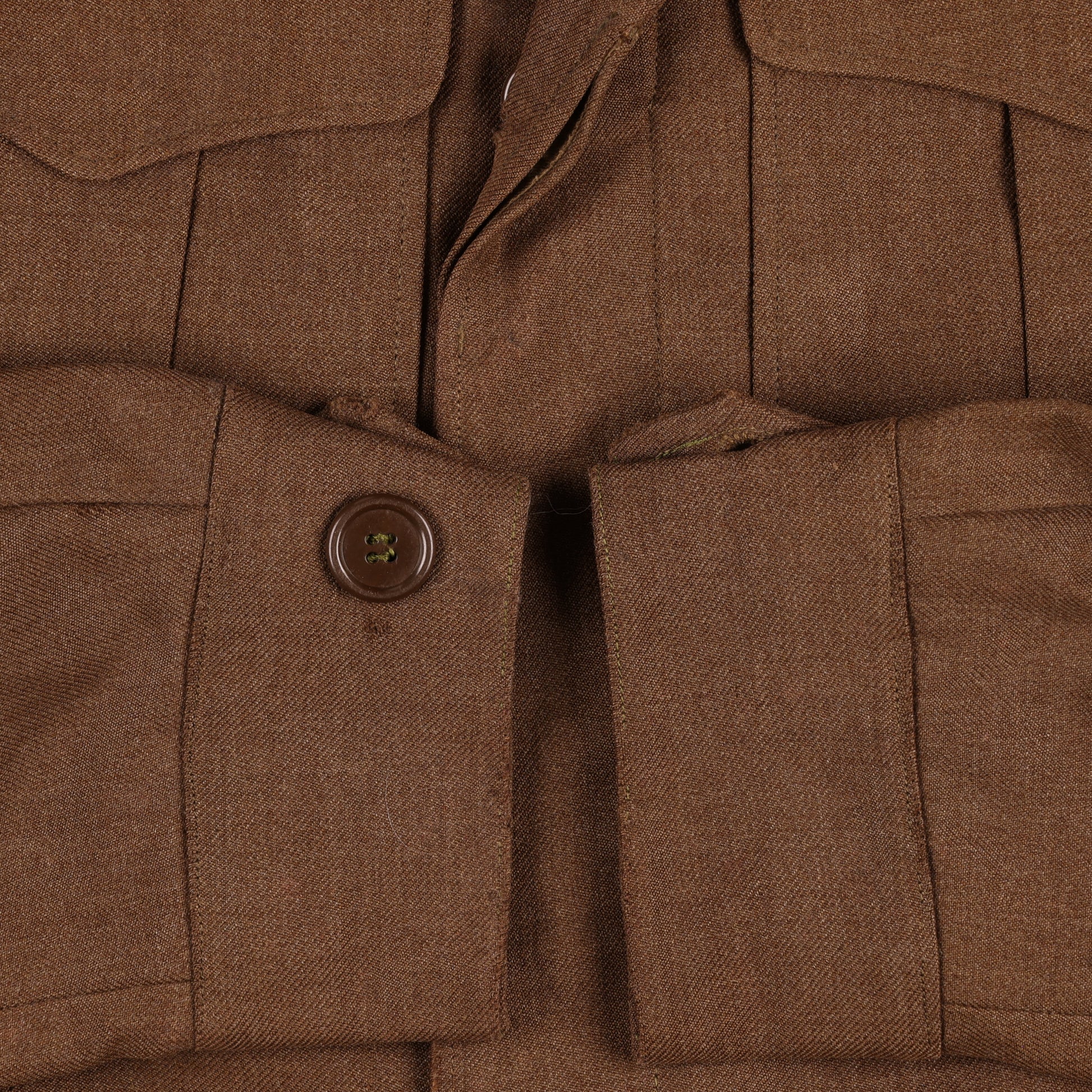 WWII U.S. Army Ike Jacket by Phila. Quartermaster Depot Identified to Sgt. Ray R. Leach (Size 34R)