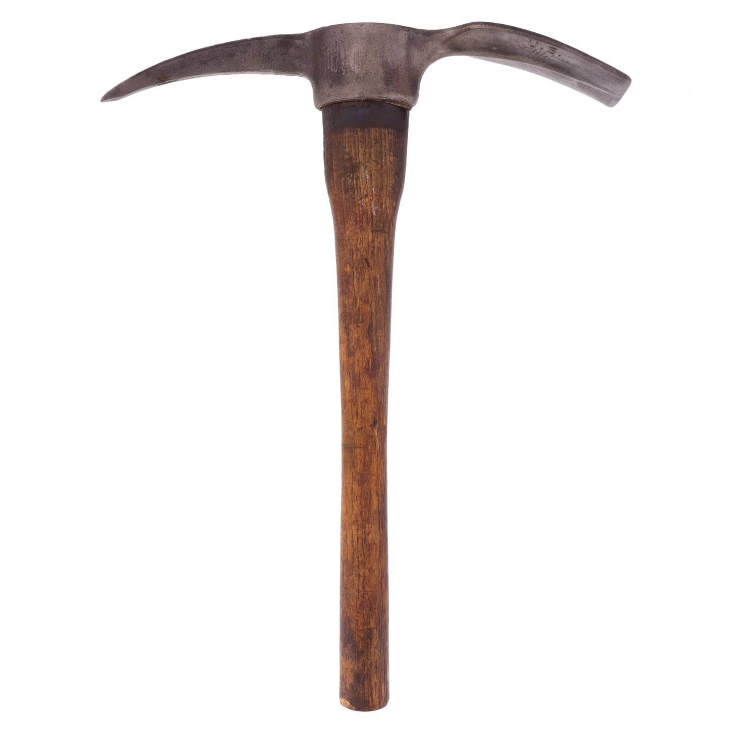 WWII U.S. Army M1910 Pickaxe by Diamond Calk with Cover by W.L. Dumas Mfg. Co. (1944)