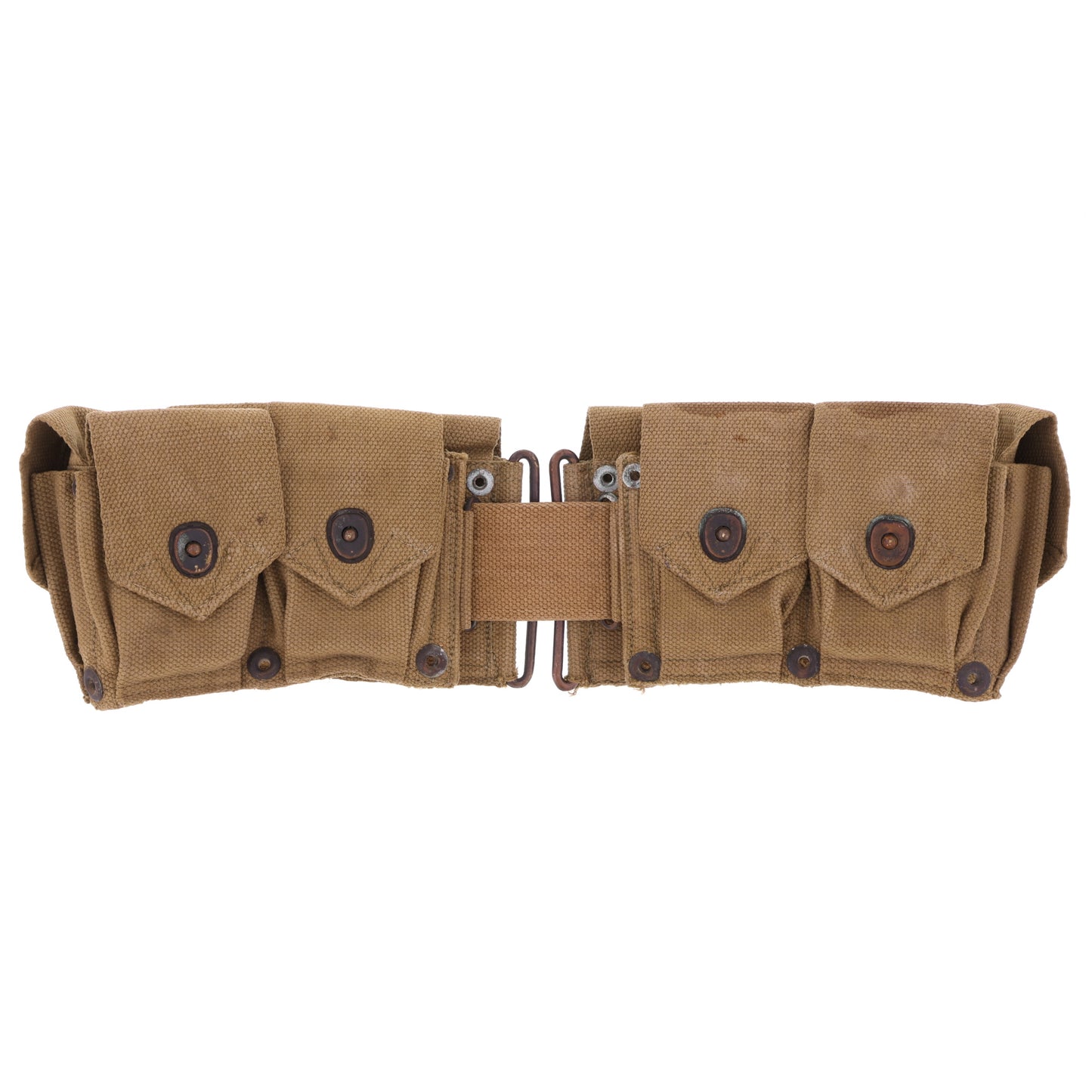 WWII U.S. Army M1923 Ammunition Belt for M-1 Garand by R. M. Co. (1942)