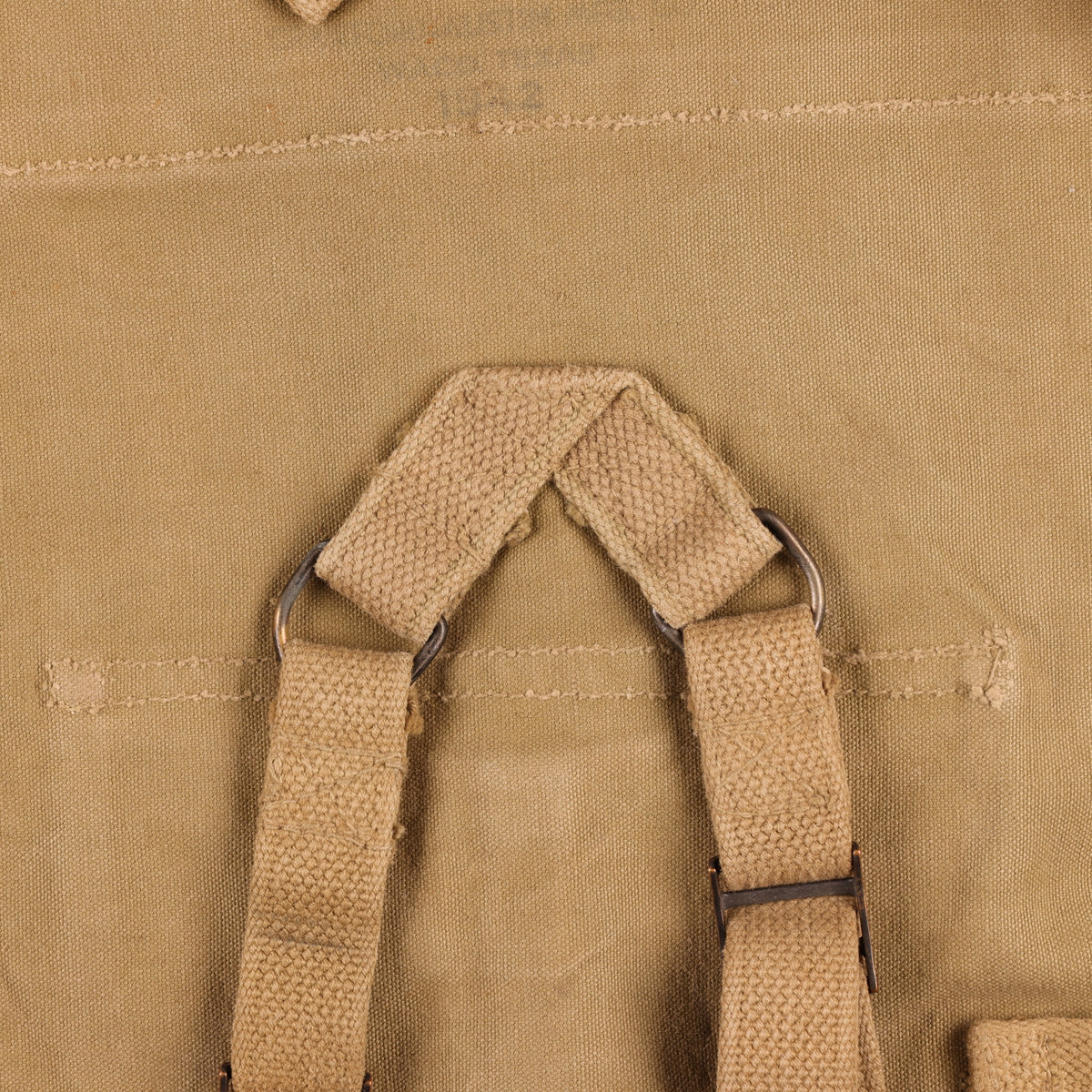 WWII U.S. Army M1928 Haversack by Crawford-Austin Mfg. Co. (1942)