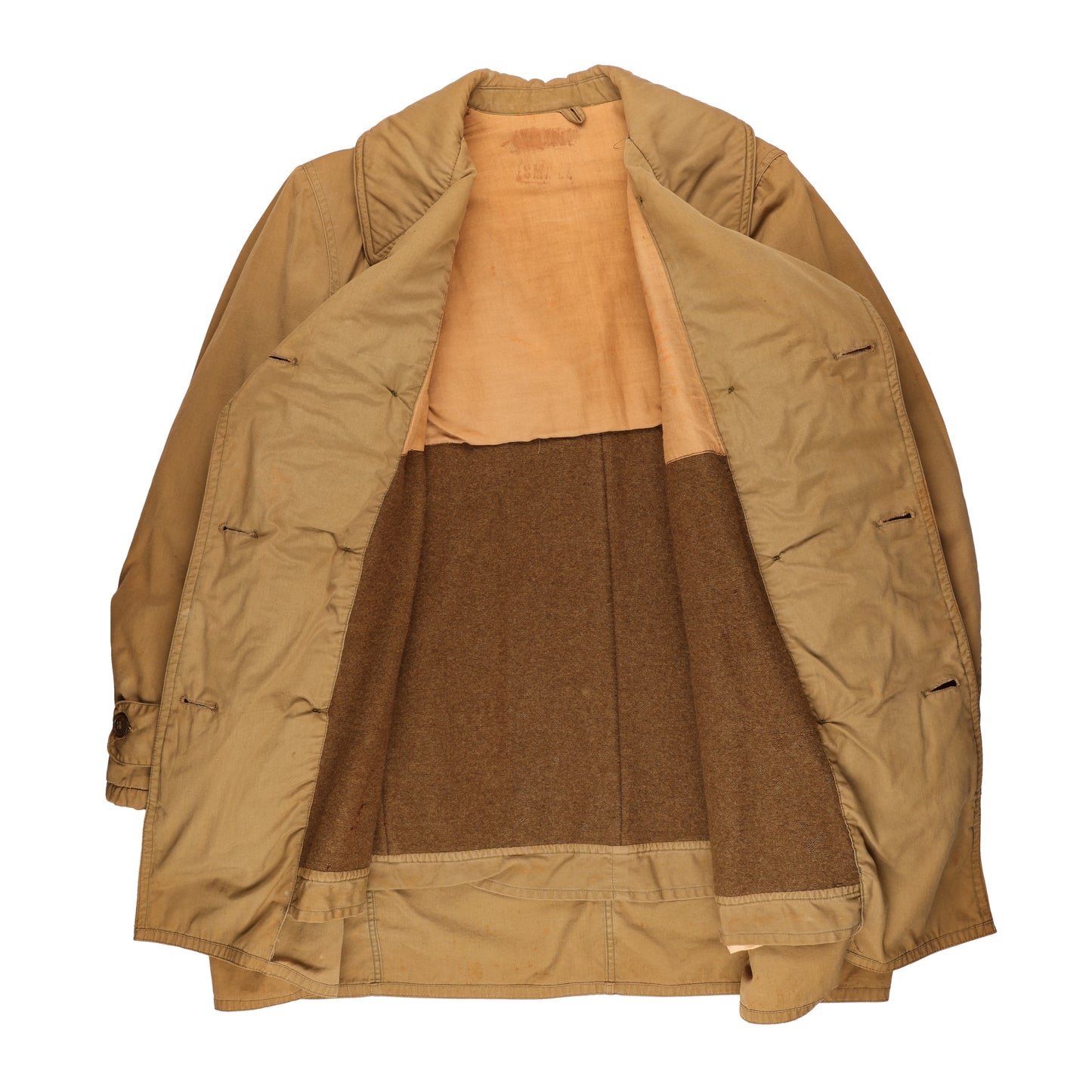 WWII U.S. Army M1938 Mackinaw Jeep Coat (Size Small)