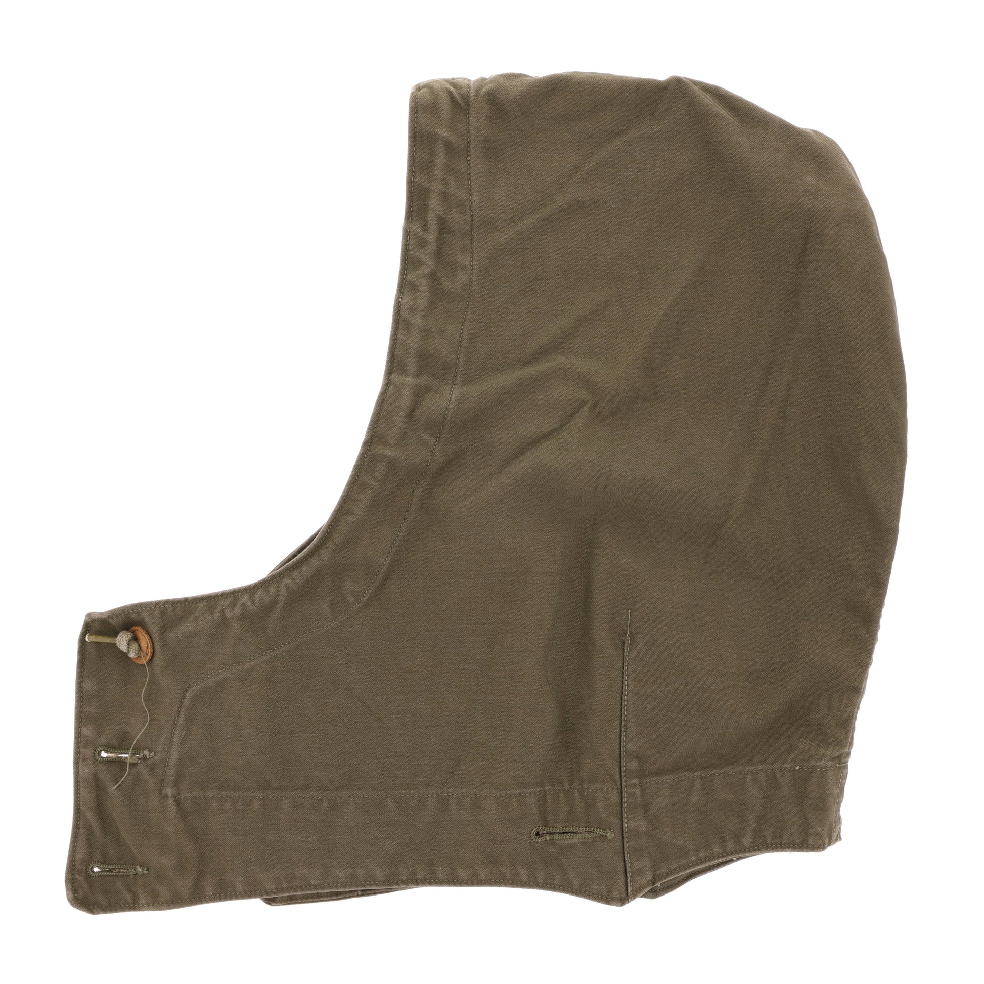 WWII U.S. Army M1943 Field Jacket Hood Marked with Laundry Number