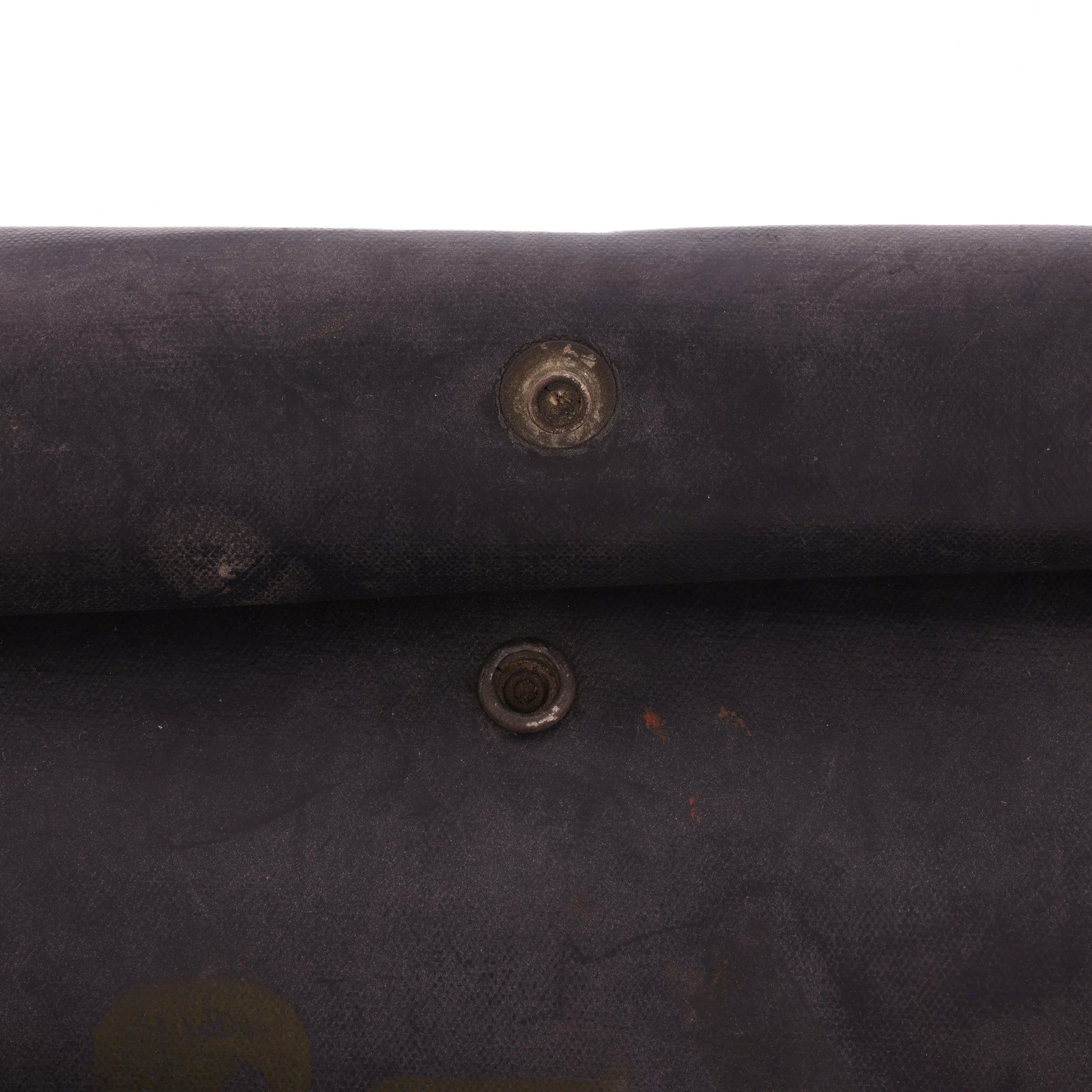 WWII U.S. Army M7 Rubberized Gas Mask Bag Used by D-Day Forces