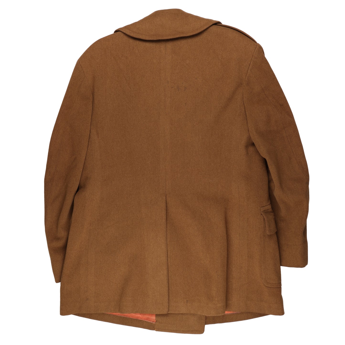 WWII U.S. Army Officer's Doeskin Wool Short Overcoat by Phila. Q.M. Depot Size 39R (1944)