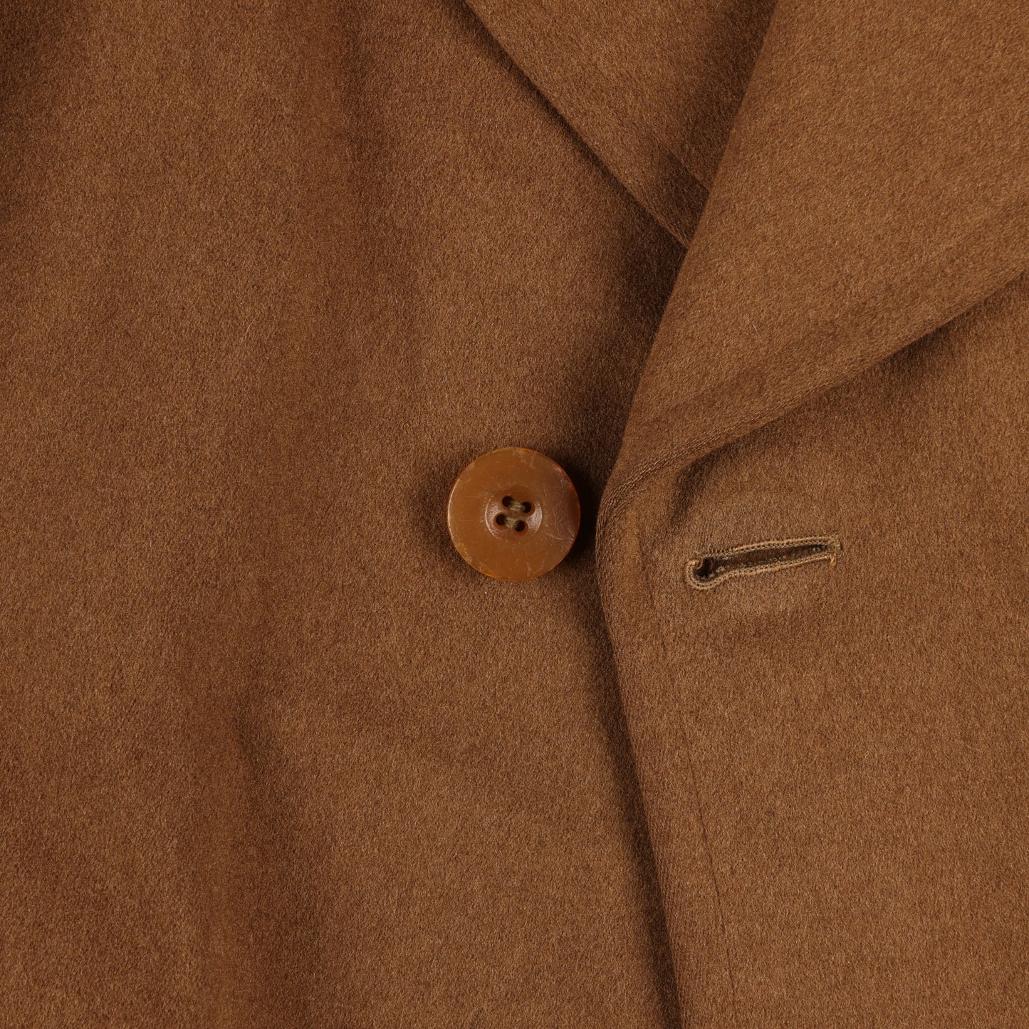 WWII U.S. Army Officer's Doeskin Wool Short Overcoat by Phila. Q.M. Depot Size 39R (1944)