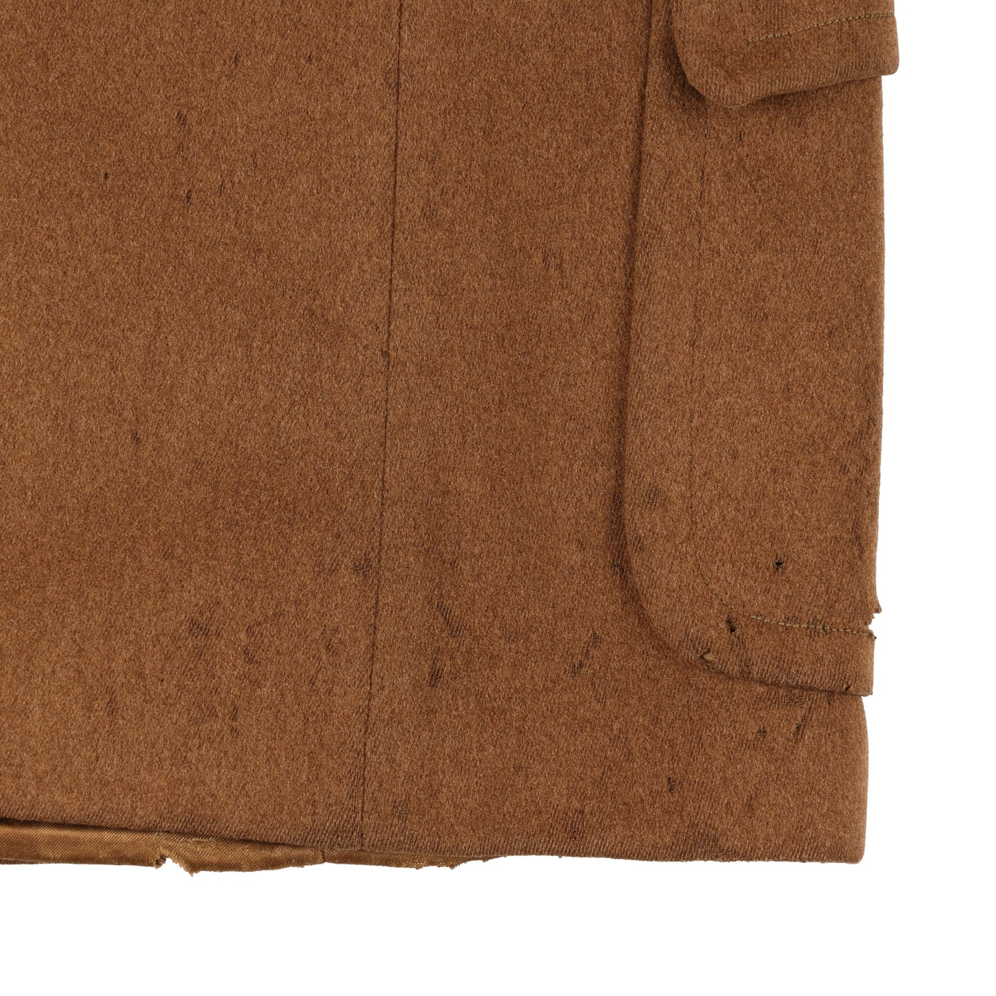WWII U.S. Army Officer's Doeskin Wool Short Overcoat by Schloss Bros. & Co., Inc. (1942)