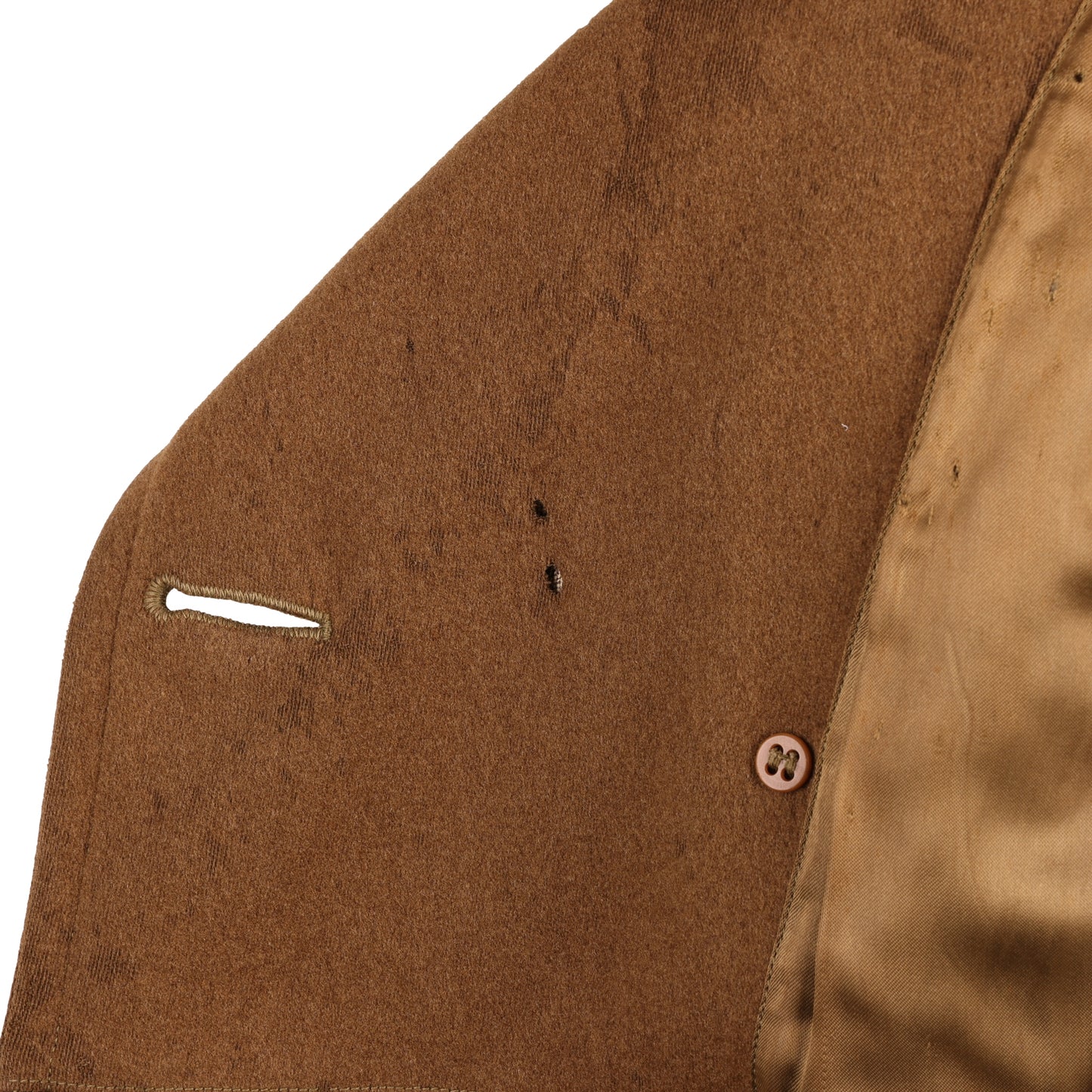 WWII U.S. Army Officer's Doeskin Wool Short Overcoat by Schloss Bros. & Co., Inc. (1942)