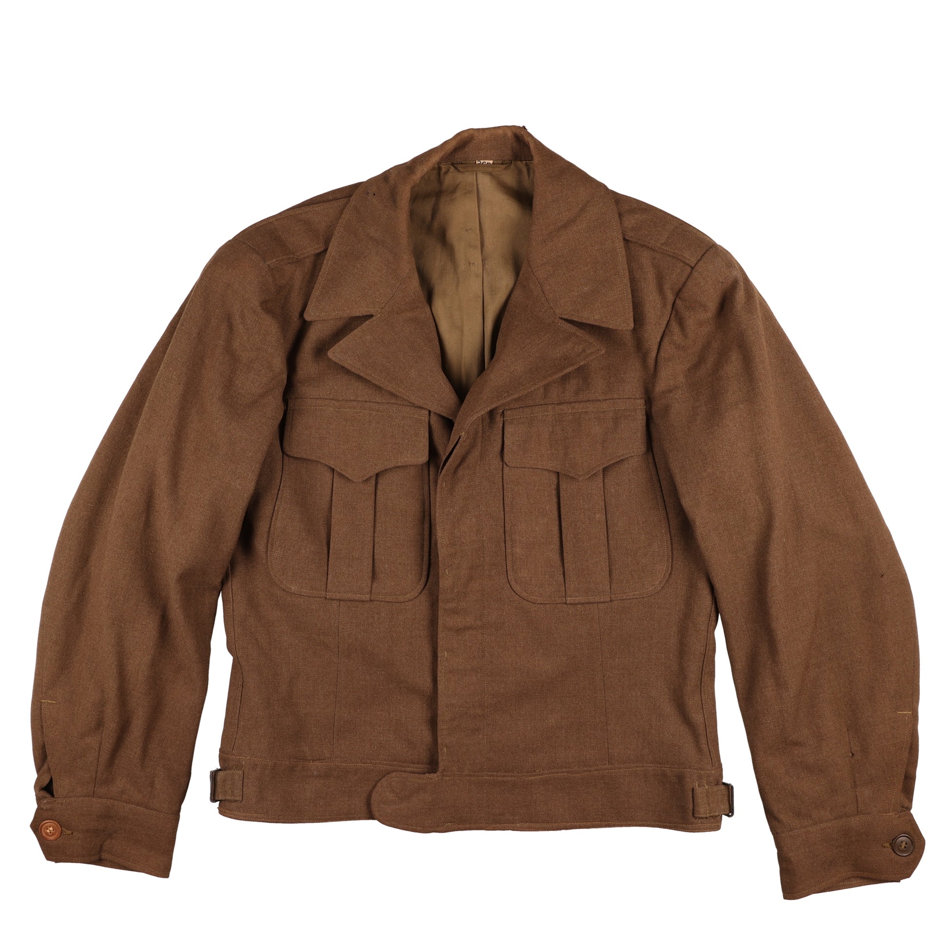 WWII U.S. Army Officer's Ike Jacket by Kravitz Clothing Co. Identified to Capt. Frank B. Edwards Size 36R (1944)