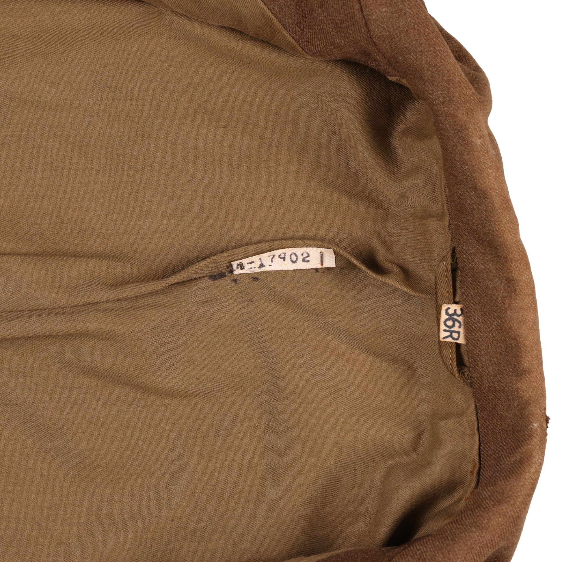 WWII U.S. Army Officer's Ike Jacket by Kravitz Clothing Co. Identified to Capt. Frank B. Edwards Size 36R (1944)