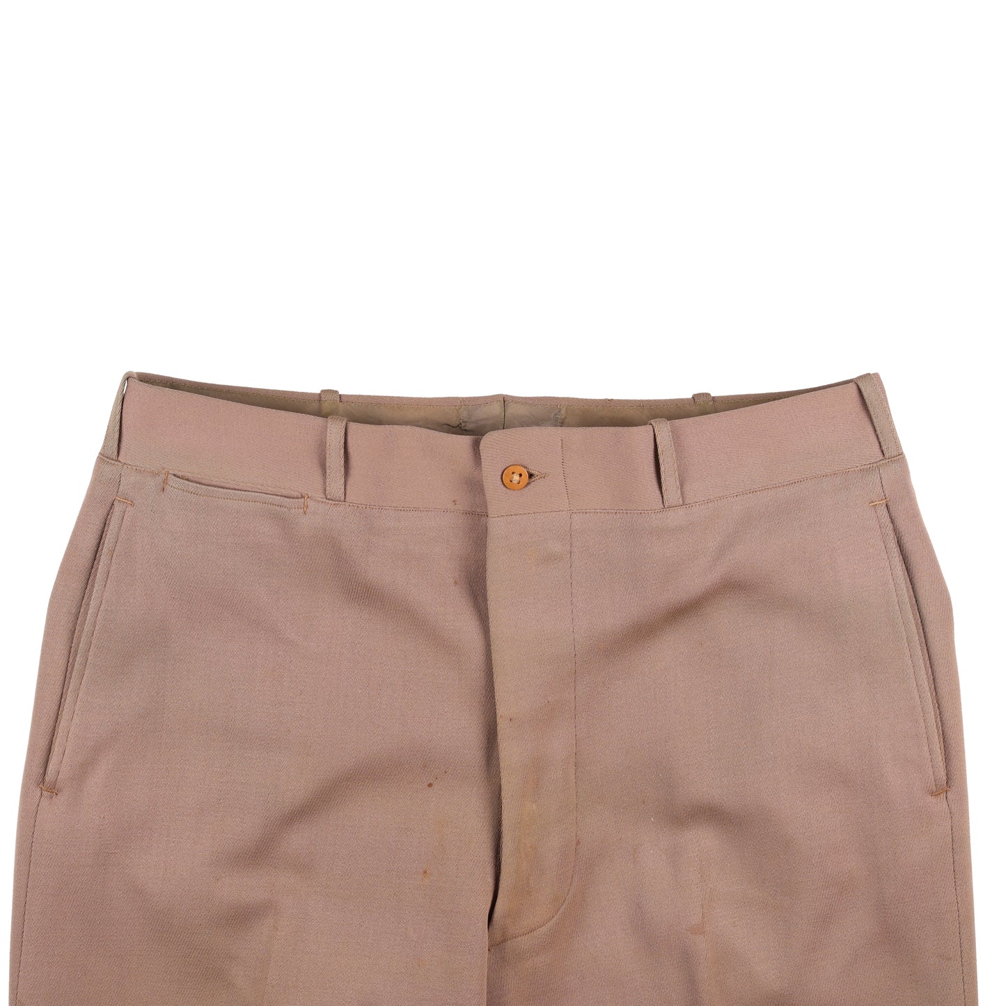 WWII U.S. Army Officer's Pink Wool Service Trousers Named to "H. R. Hamner" & "I. Briggs"