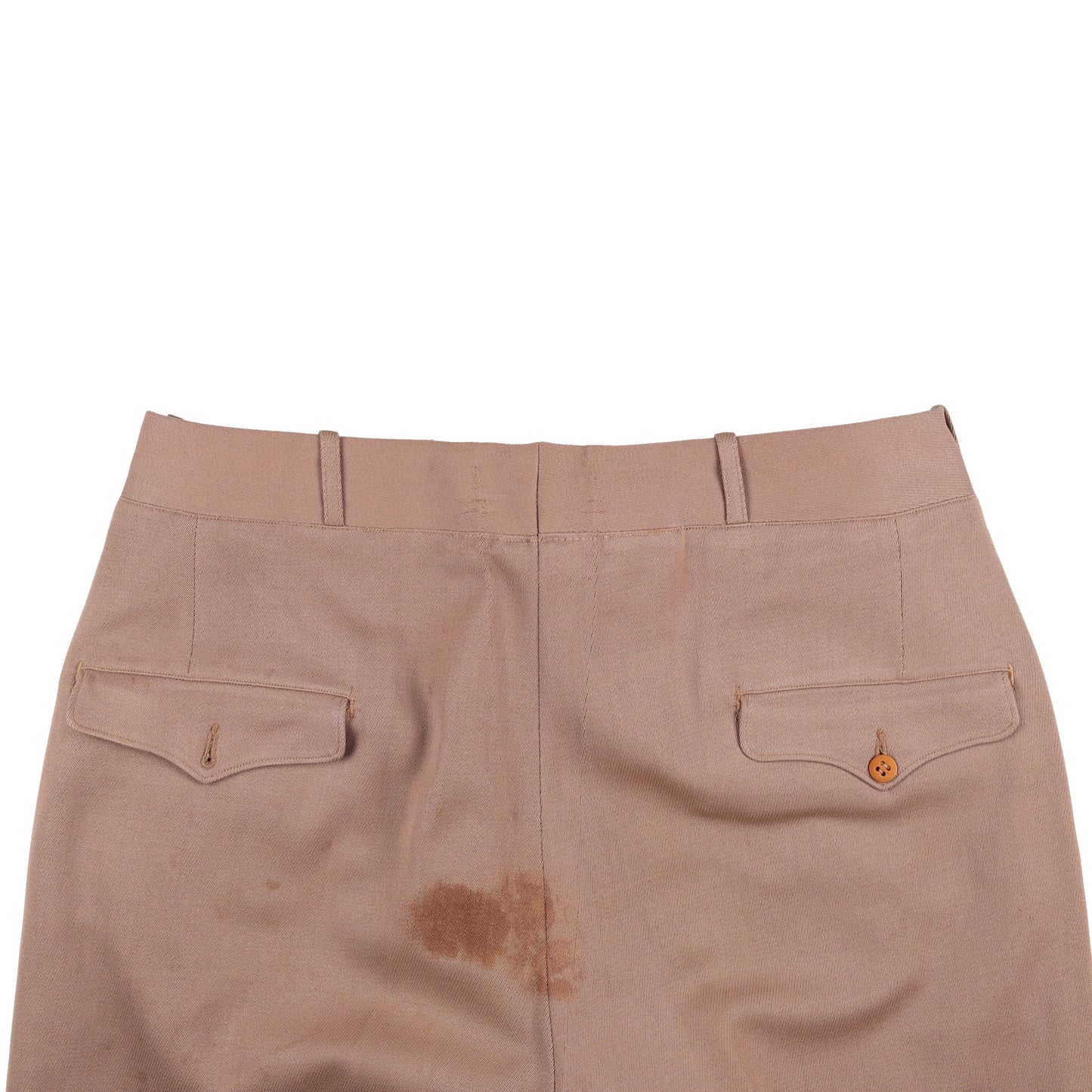 WWII U.S. Army Officer's Pink Wool Service Trousers Named to "H. R. Hamner" & "I. Briggs"