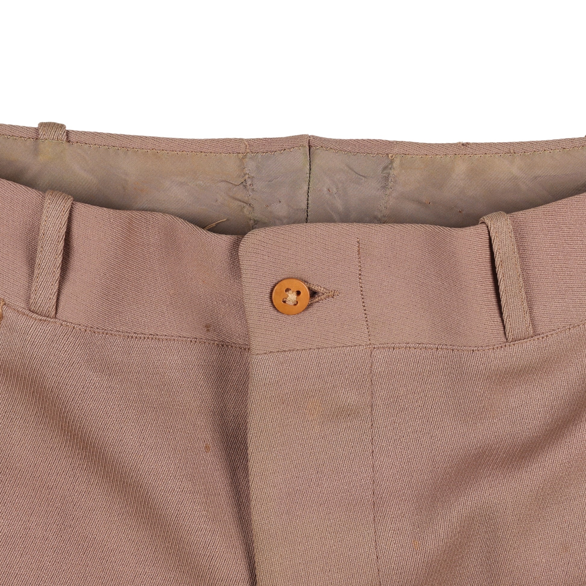 WWII U.S. Army Officer's Pink Wool Service Trousers Named to "H. R. Hamner" & "I. Briggs"