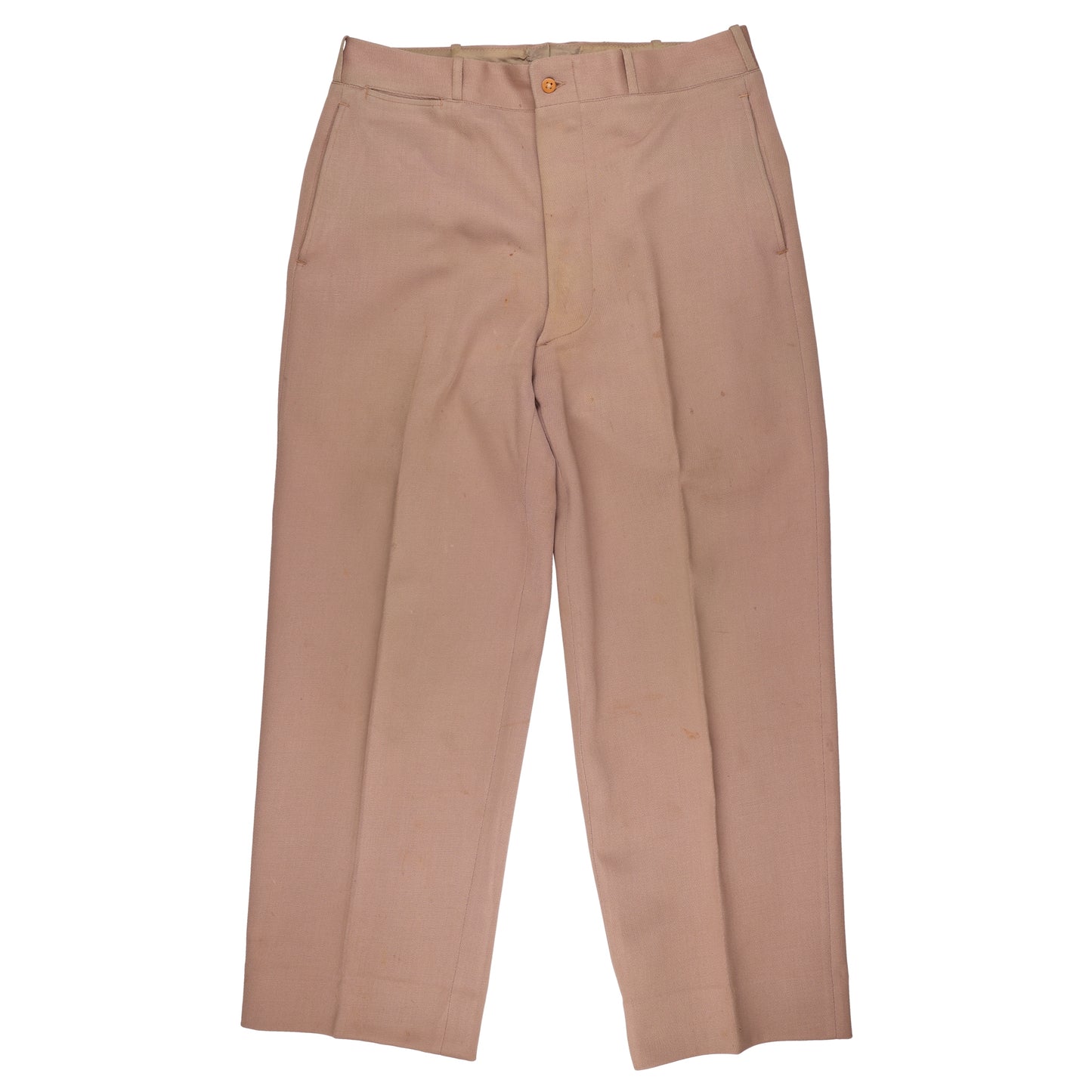 WWII U.S. Army Officer's Pink Wool Service Trousers Named to "H. R. Hamner" & "I. Briggs"