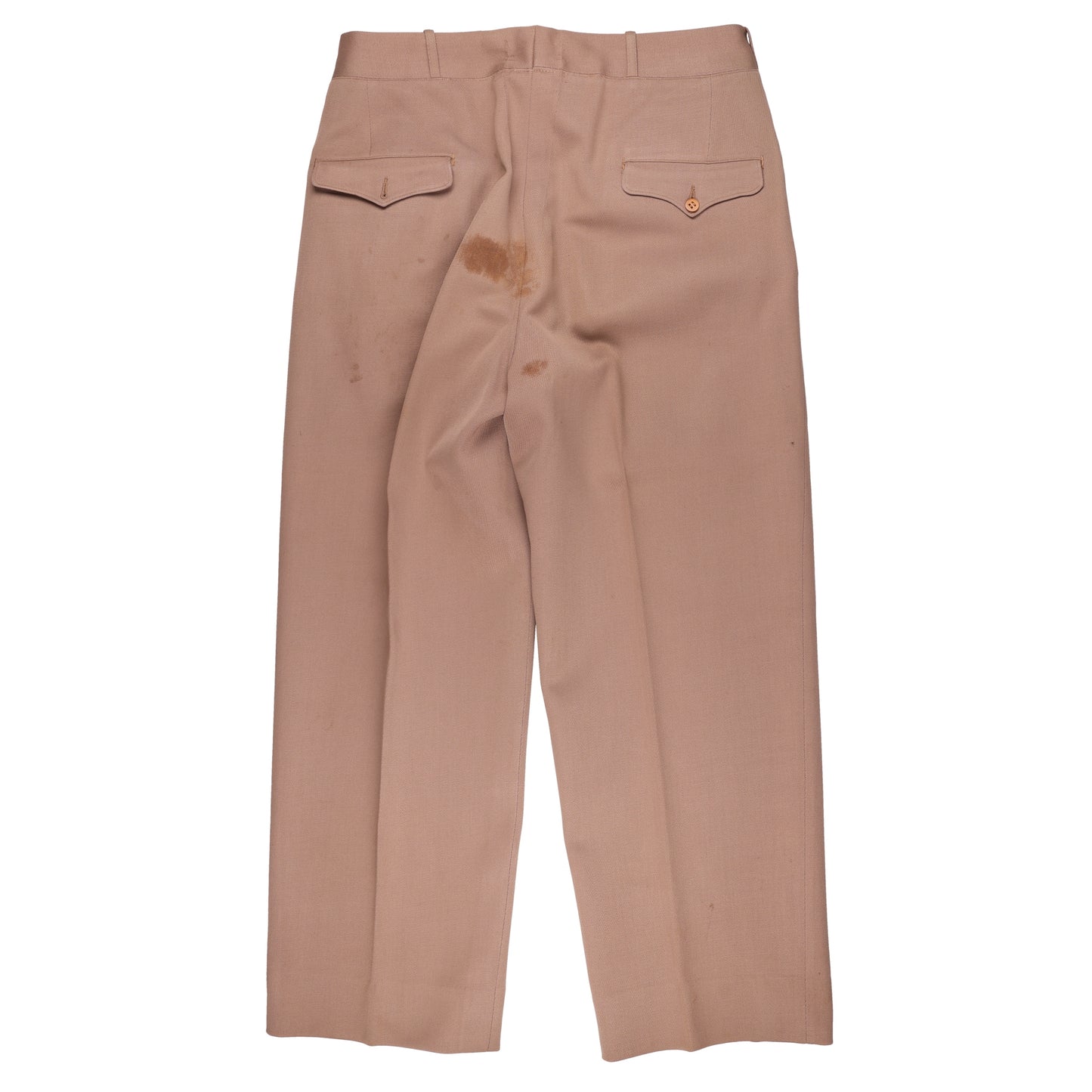 WWII U.S. Army Officer's Pink Wool Service Trousers Named to "H. R. Hamner" & "I. Briggs"