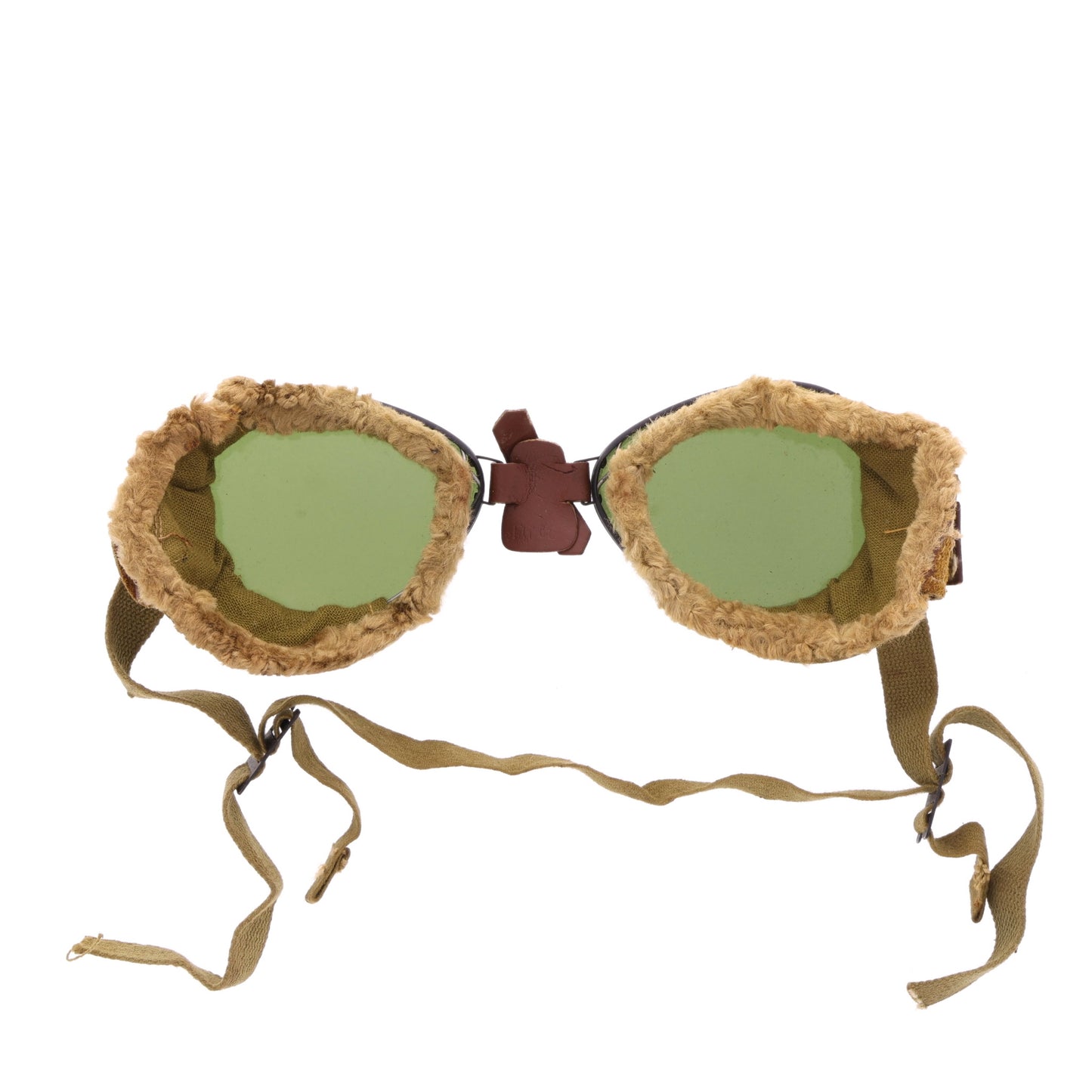 WWII U.S. Army Ski/Mountain Goggles With Case by Foster Grant Co. Used by the 10th Mountain Division