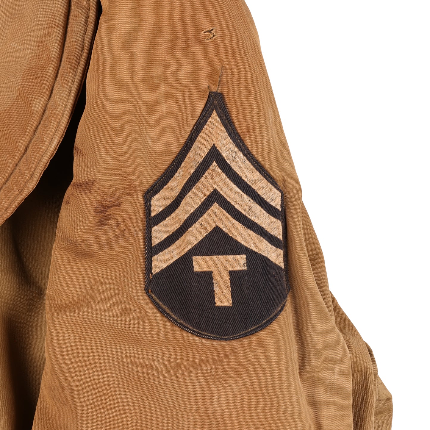 WWII U.S. Army T/Sgt.'s M1938 Mackinaw Jeep Coat Marked with Laundry Number