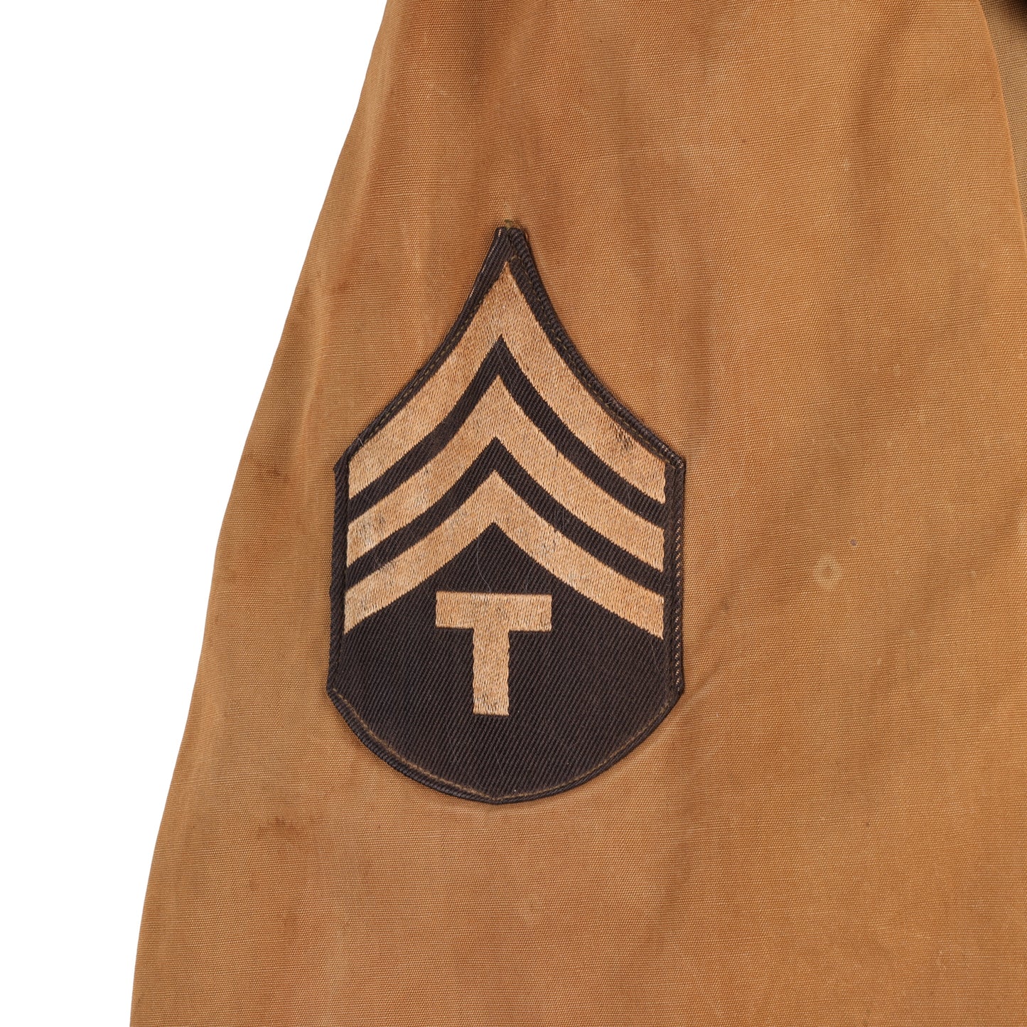 WWII U.S. Army T/Sgt.'s M1938 Mackinaw Jeep Coat Marked with Laundry Number