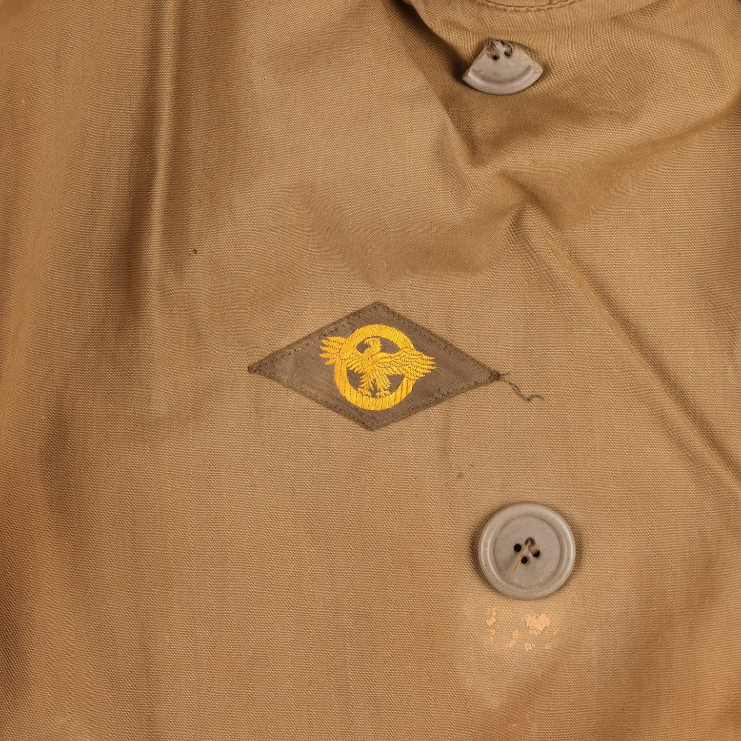 WWII U.S. Army T/Sgt.'s M1938 Mackinaw Jeep Coat Marked with Laundry Number
