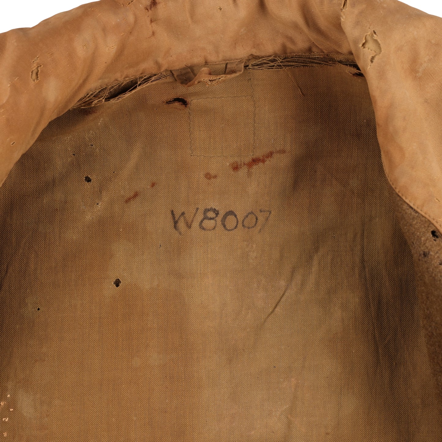 WWII U.S. Army T/Sgt.'s M1938 Mackinaw Jeep Coat Marked with Laundry Number