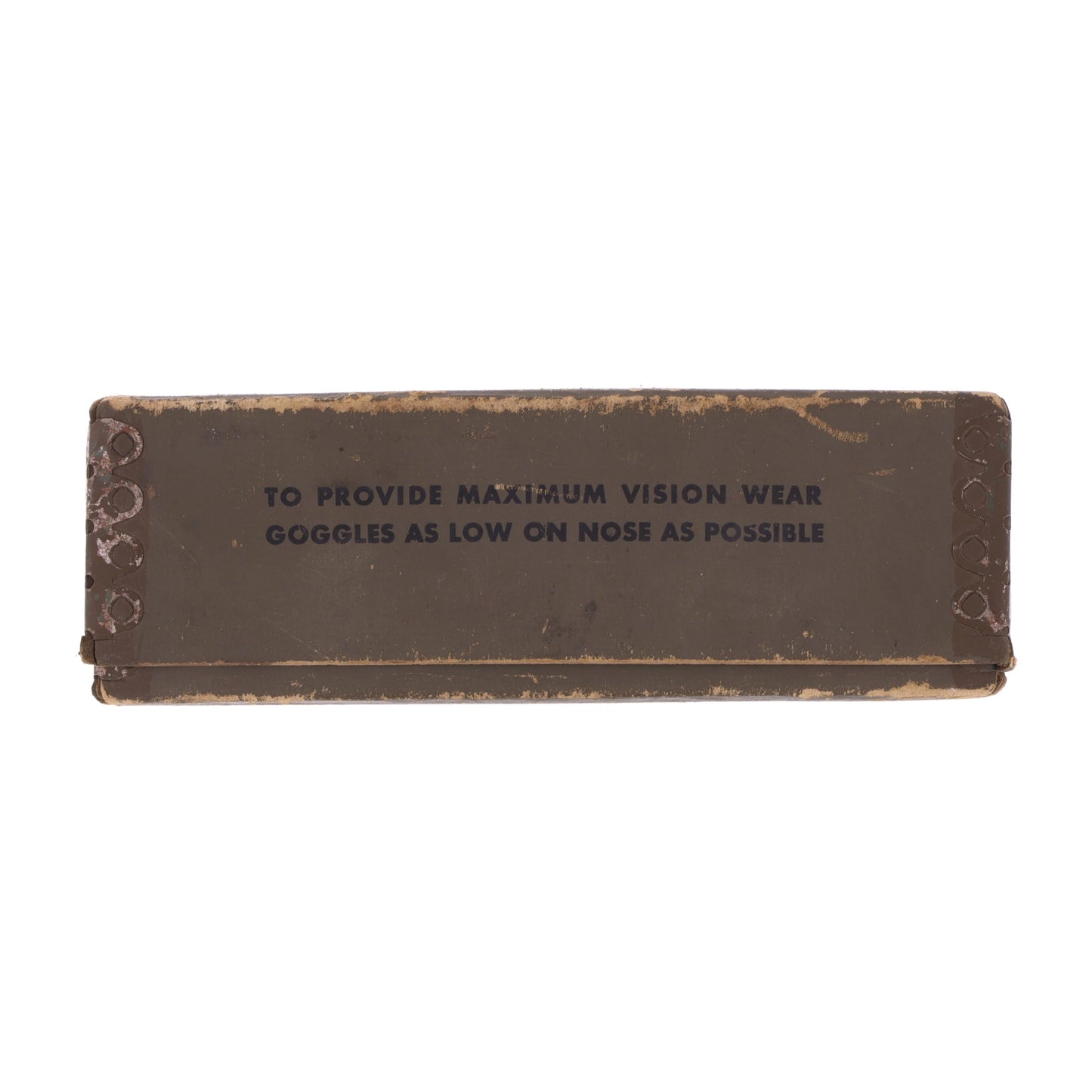 WWII U.S. Army & USAAF M-1944 Type I General Purpose Goggles with Box, Instructions & Replacement Lenses by H. L. Bouton Co.