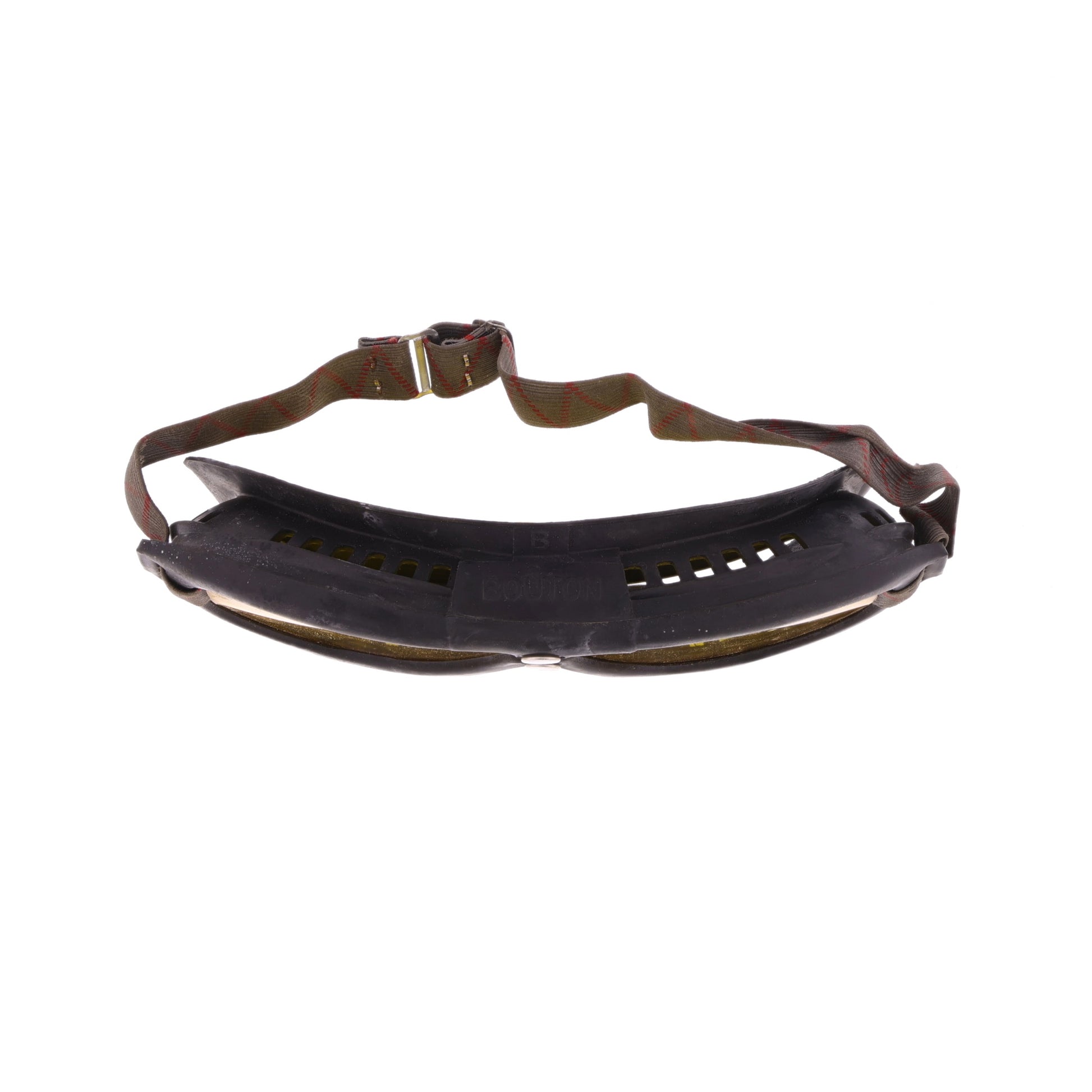 WWII U.S. Army & USAAF M-1944 Type I General Purpose Goggles with Box, Instructions & Replacement Lenses by H. L. Bouton Co.