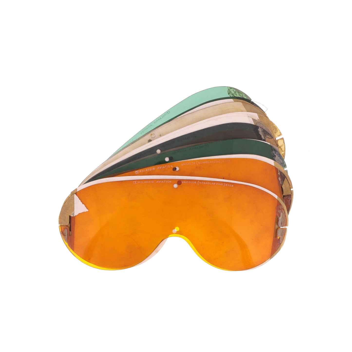 WWII U.S. Army & USAAF M-1944 Type I General Purpose Goggles with Box, Instructions & Replacement Lenses by H. L. Bouton Co.