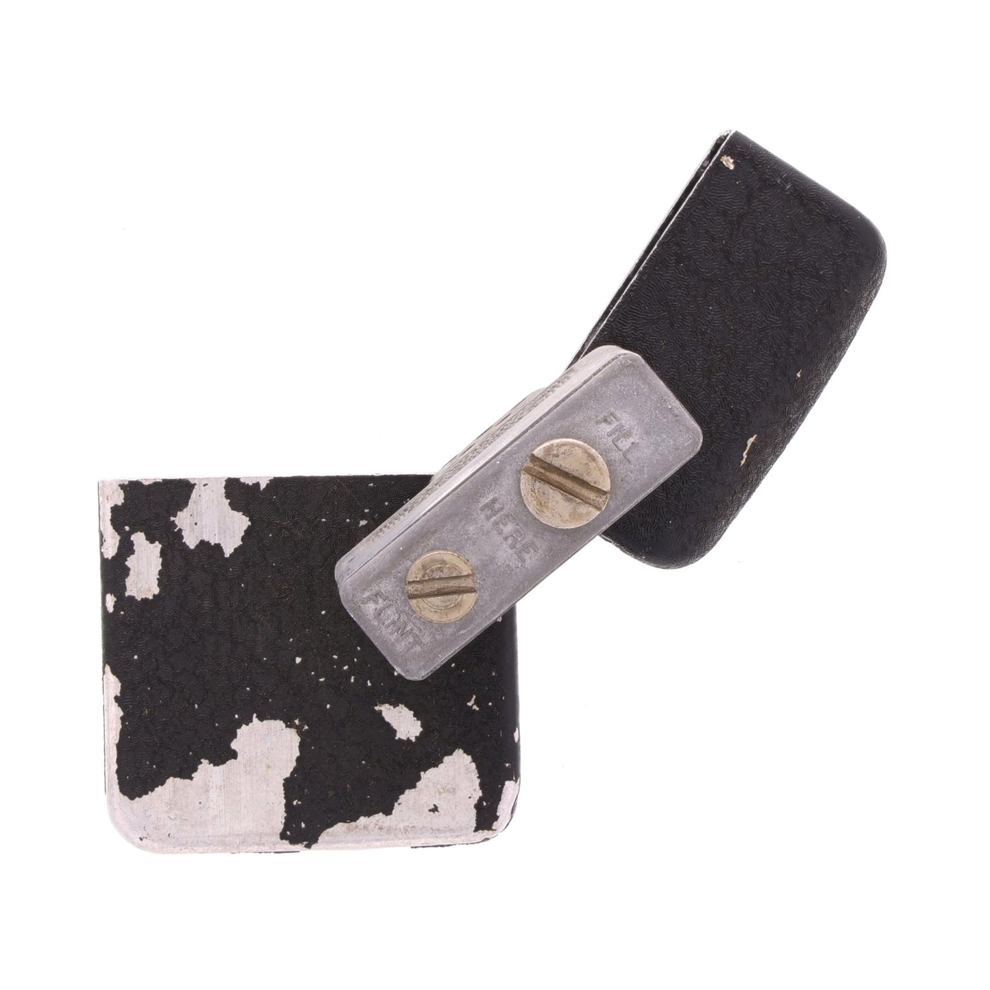 WWII U.S. Berkeley Windproof Lighter with Black Crackle Finish