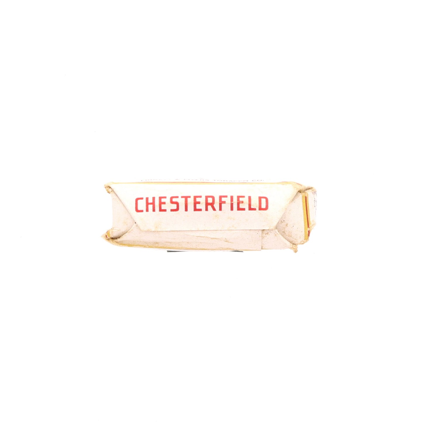 WWII U.S. Chesterfield Cigarette Pack by Liggett & Myers Tobacco Co. (1943)